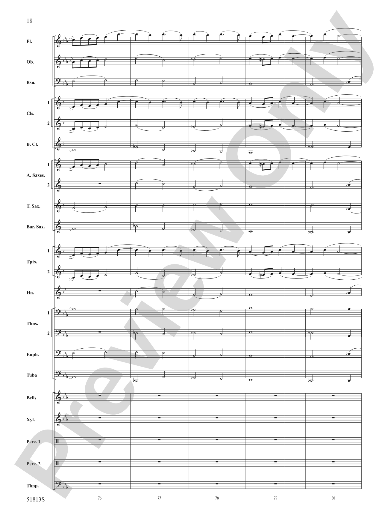 On a Tear: Concert Band Conductor Score & Parts