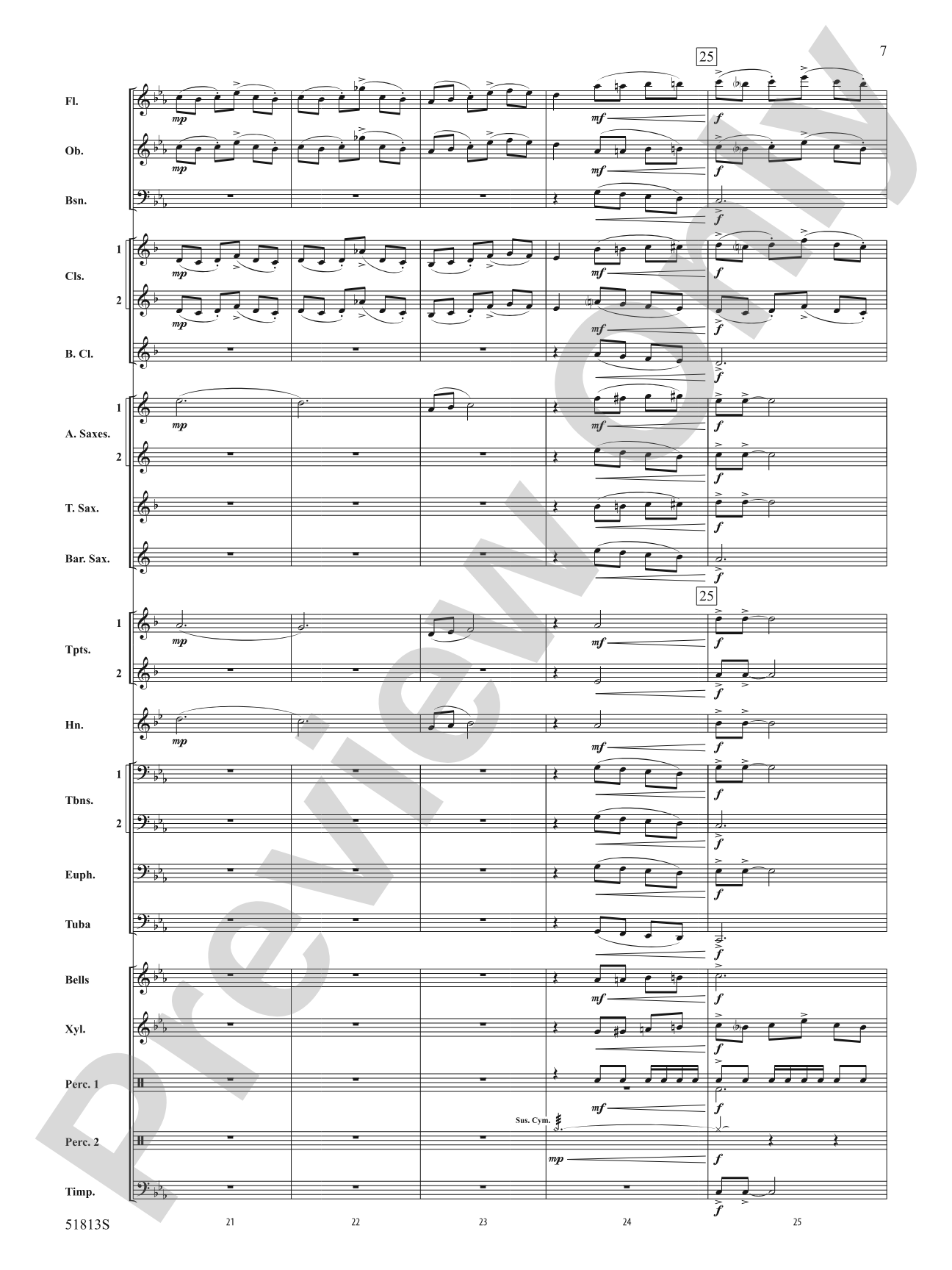 On a Tear: Concert Band Conductor Score & Parts