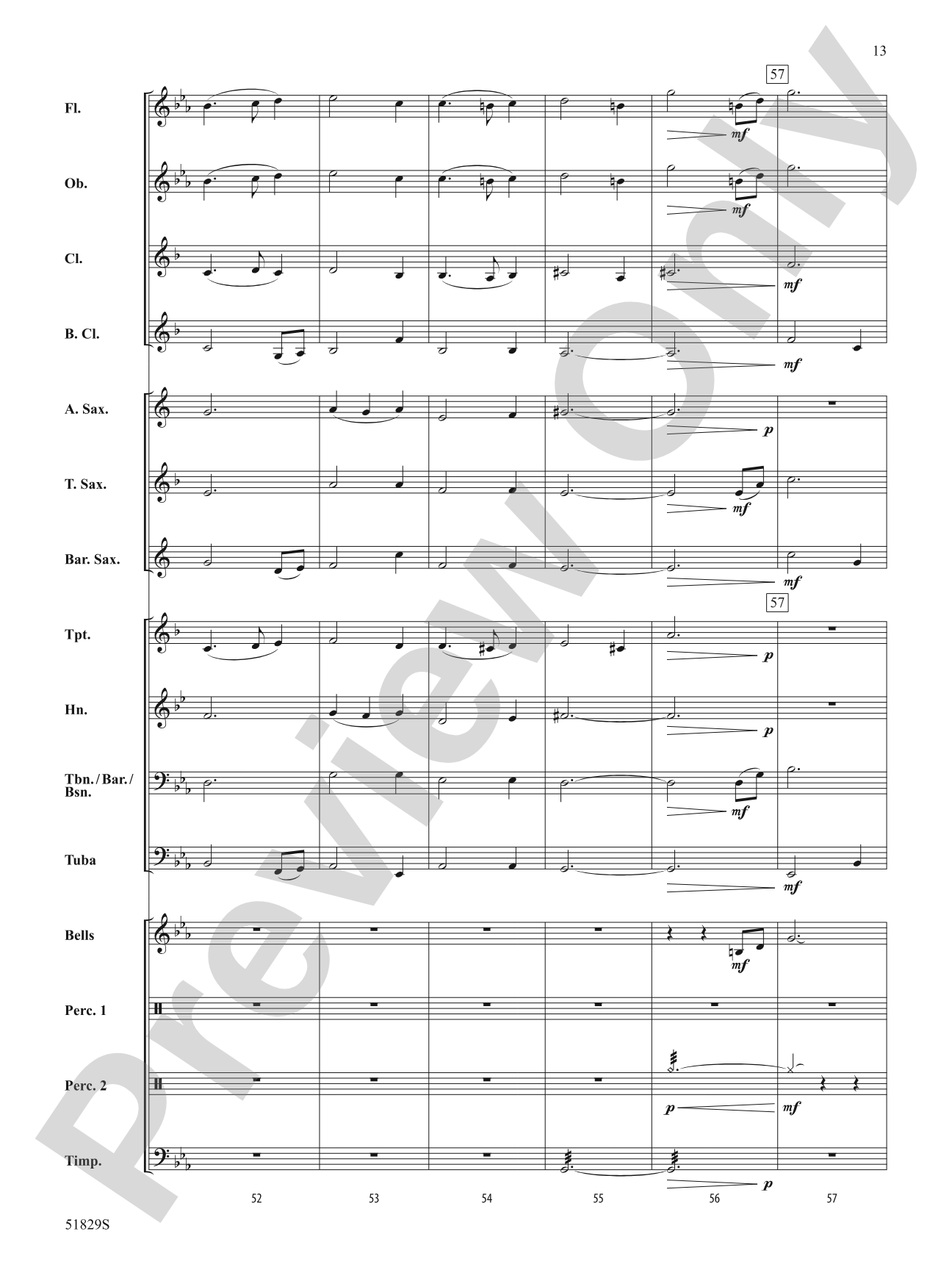 Alas, My Love: Concert Band Conductor Score & Parts