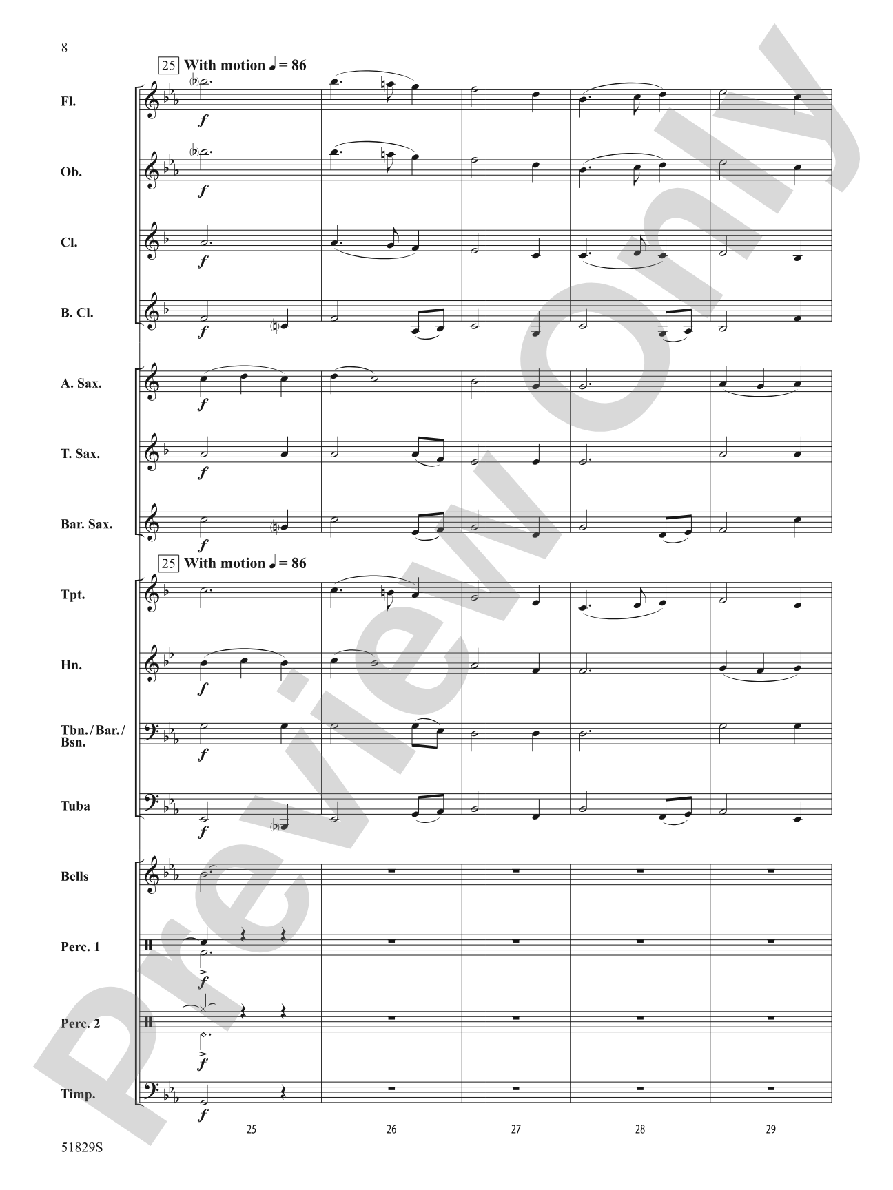 Alas, My Love: Concert Band Conductor Score & Parts