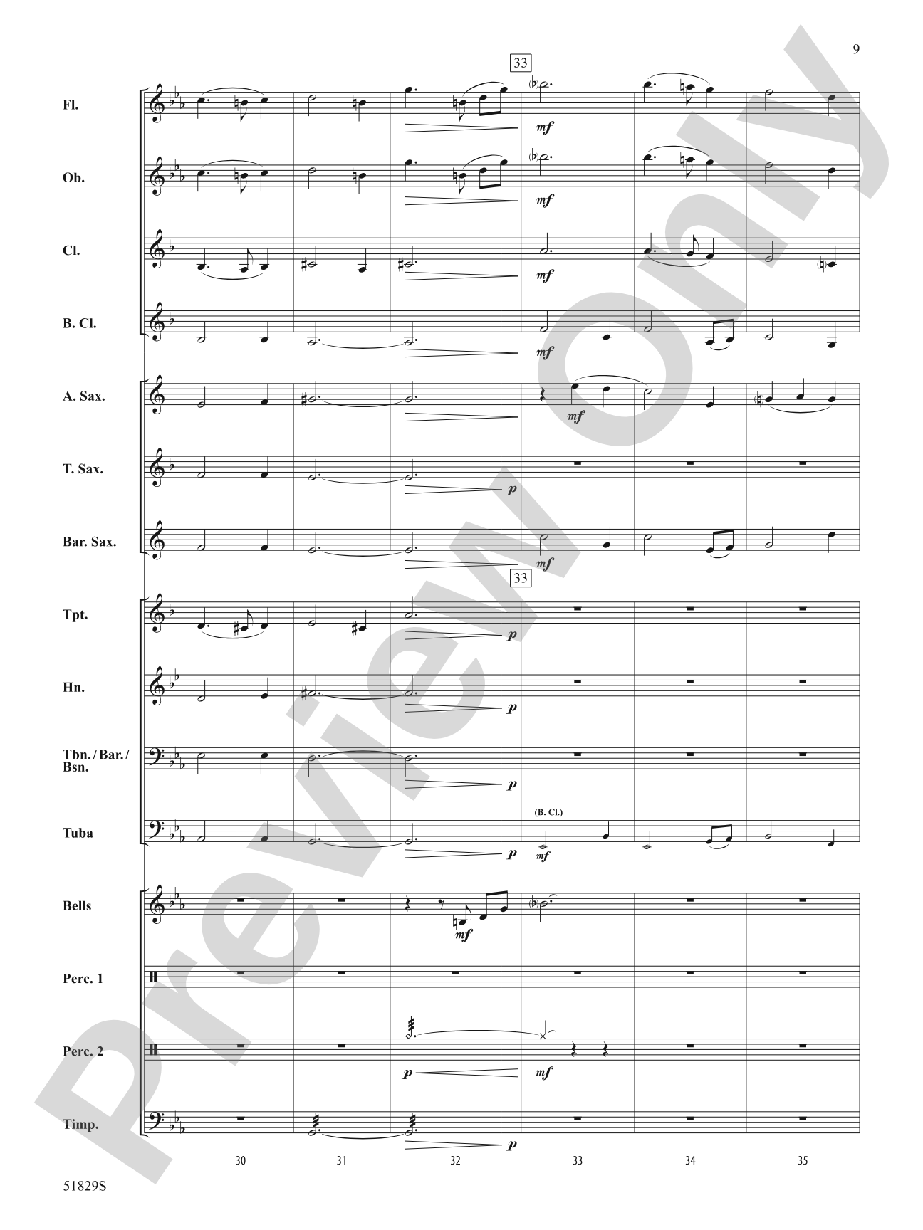 Alas, My Love: Concert Band Conductor Score & Parts
