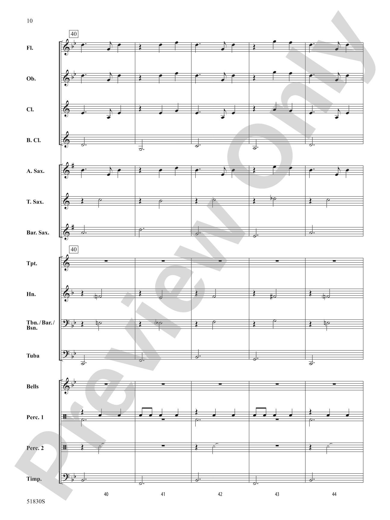 The Christmas Waltz: Concert Band Conductor Score & Parts