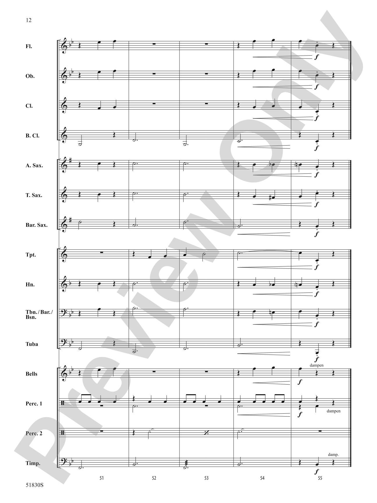 The Christmas Waltz: Concert Band Conductor Score & Parts
