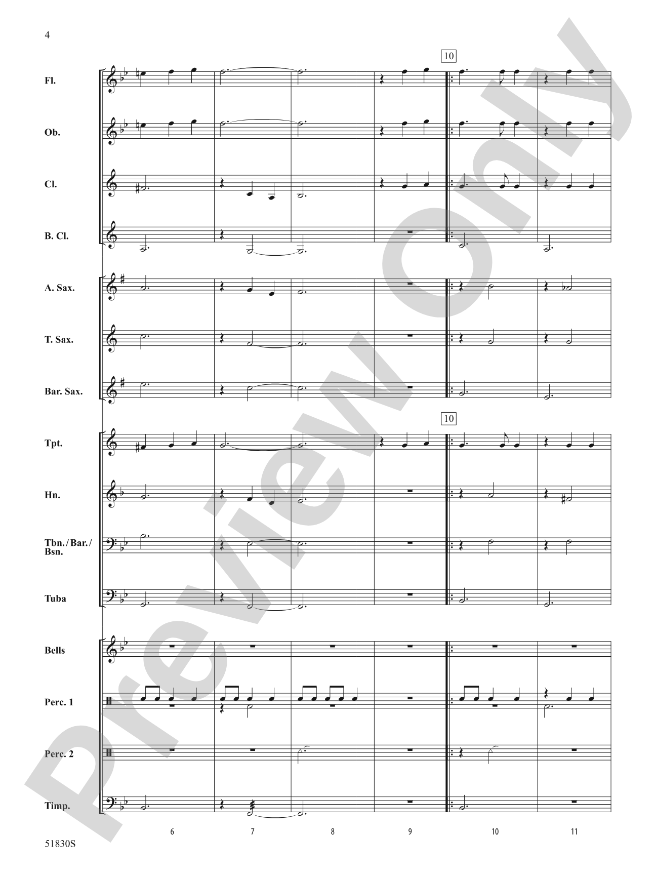 The Christmas Waltz: Concert Band Conductor Score & Parts