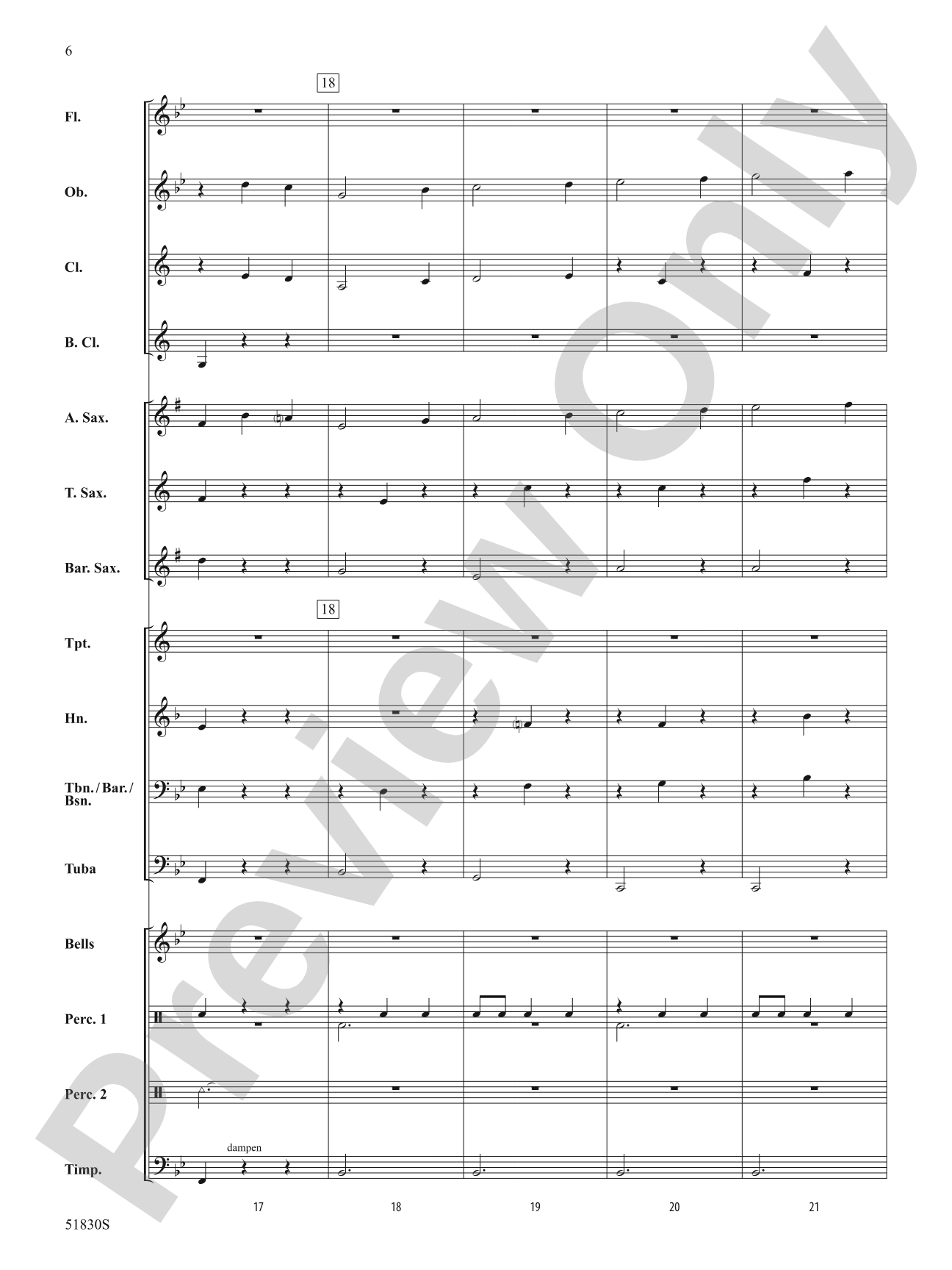 The Christmas Waltz: Concert Band Conductor Score & Parts