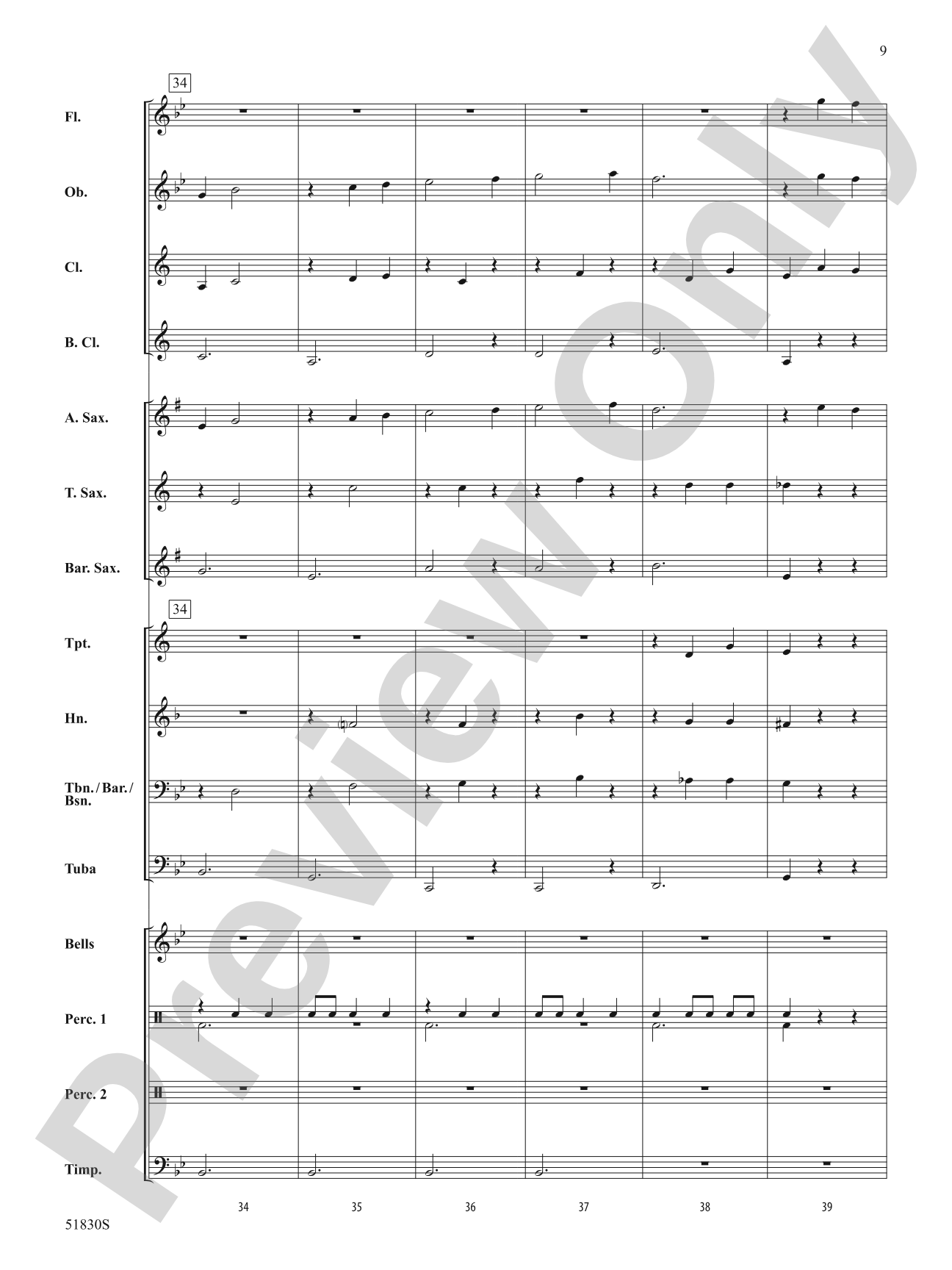 The Christmas Waltz: Concert Band Conductor Score & Parts