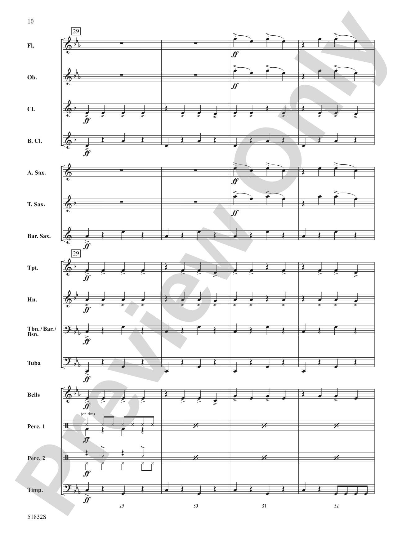 The 31st Day of Oktober: Concert Band Conductor Score & Parts