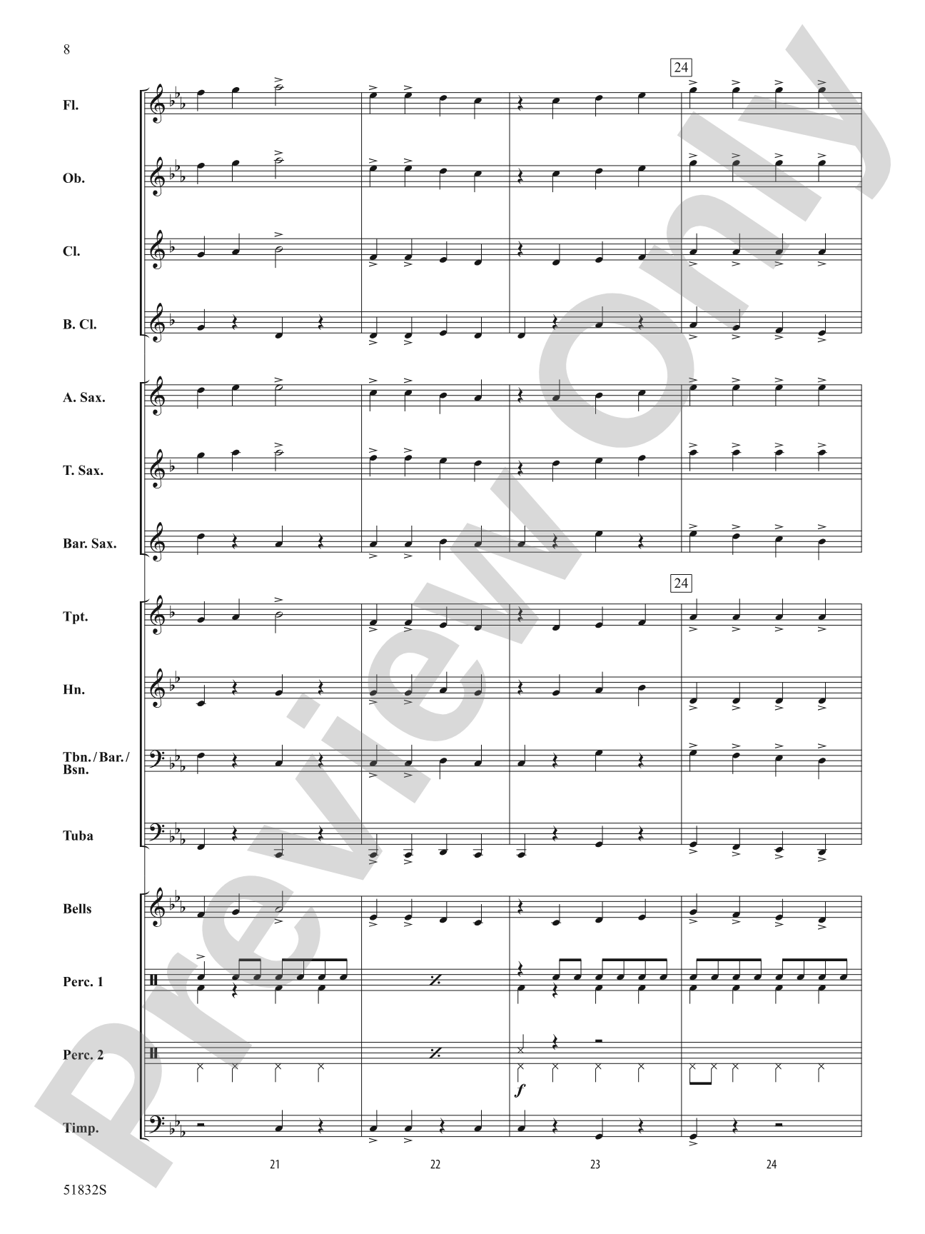 The 31st Day of Oktober: Concert Band Conductor Score & Parts
