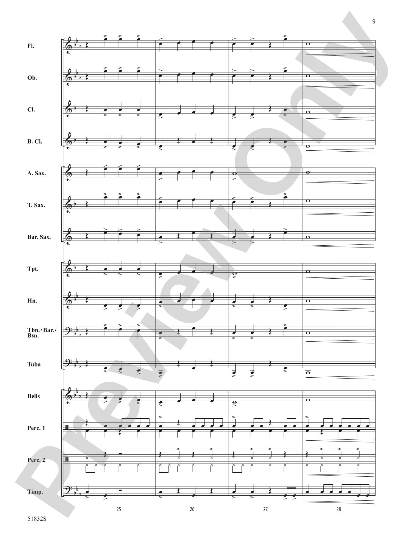 The 31st Day of Oktober: Concert Band Conductor Score & Parts