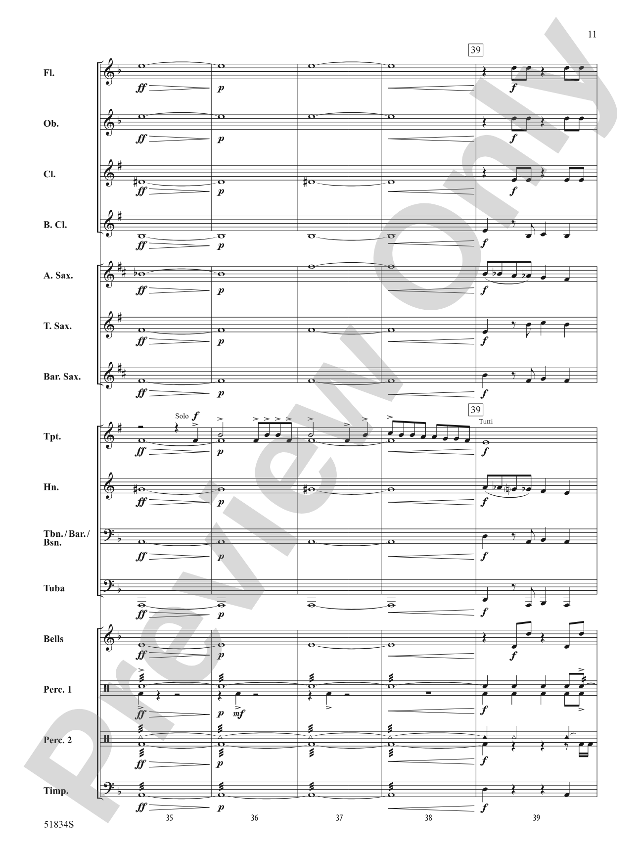 Toreador Tango!: Concert Band Conductor Score & Parts