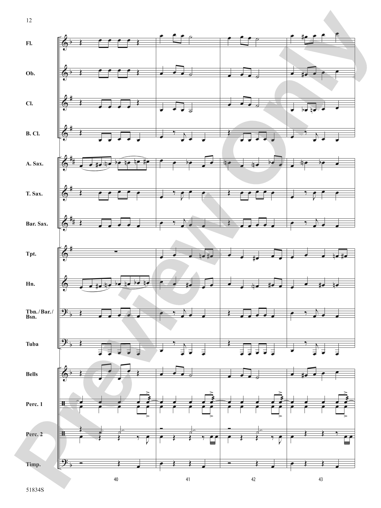 Toreador Tango!: Concert Band Conductor Score & Parts