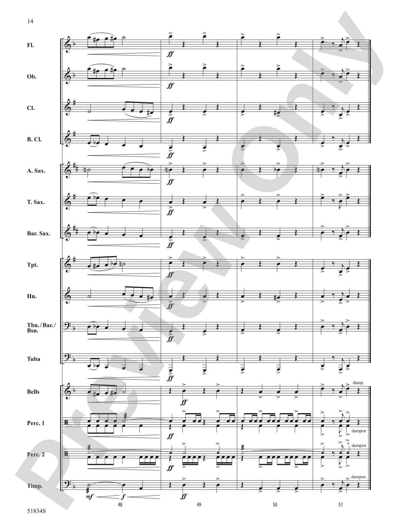 Toreador Tango!: Concert Band Conductor Score & Parts