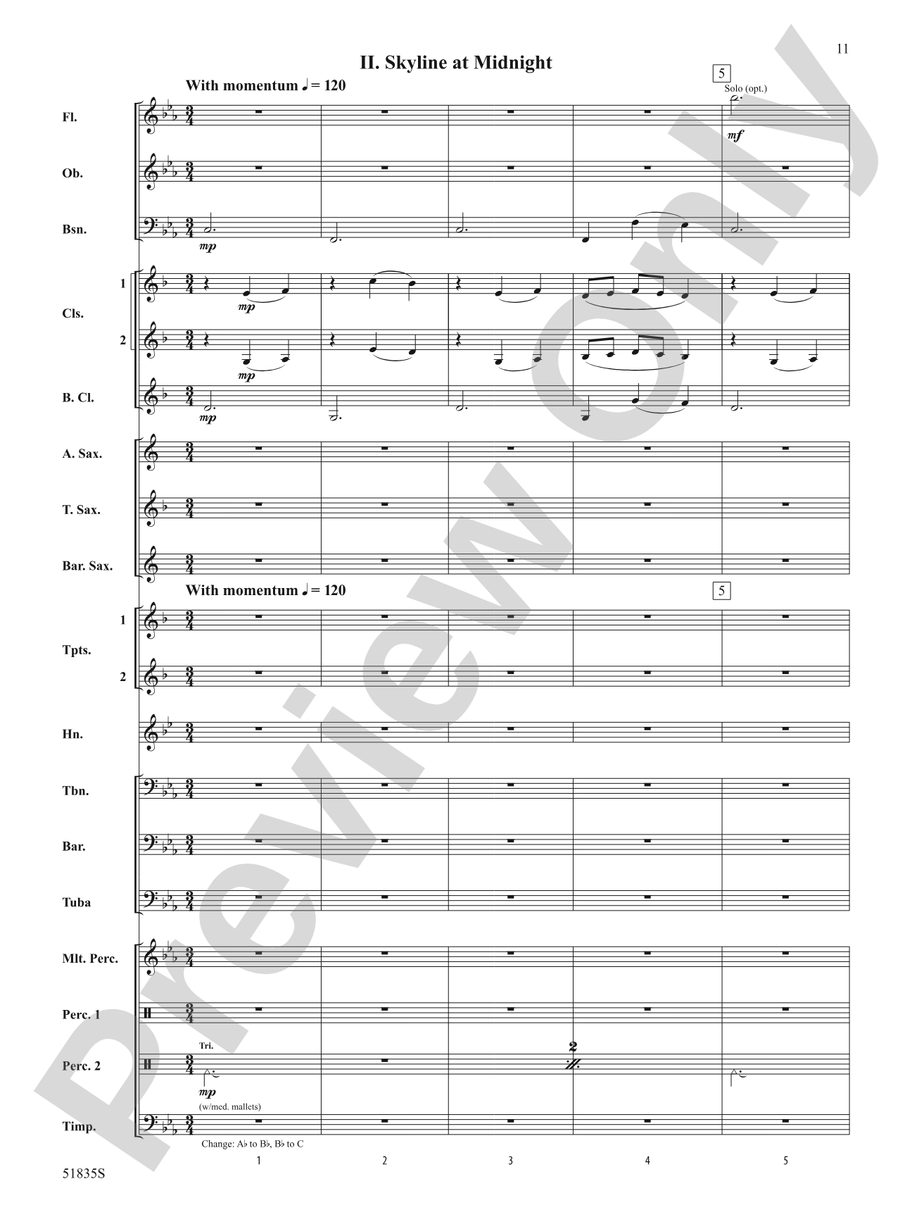 Perspectives: Concert Band Conductor Score & Parts