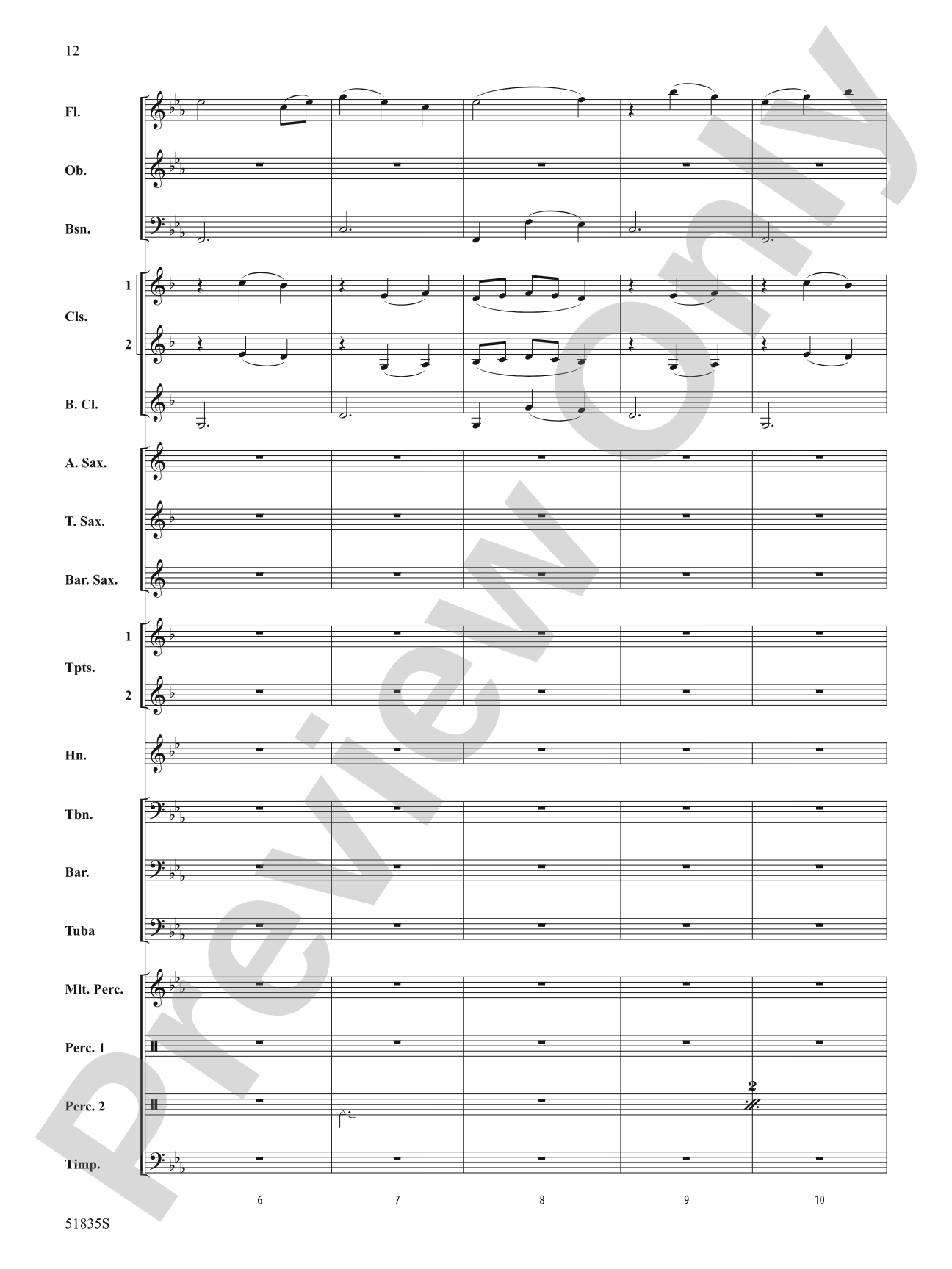 Perspectives: Concert Band Conductor Score & Parts