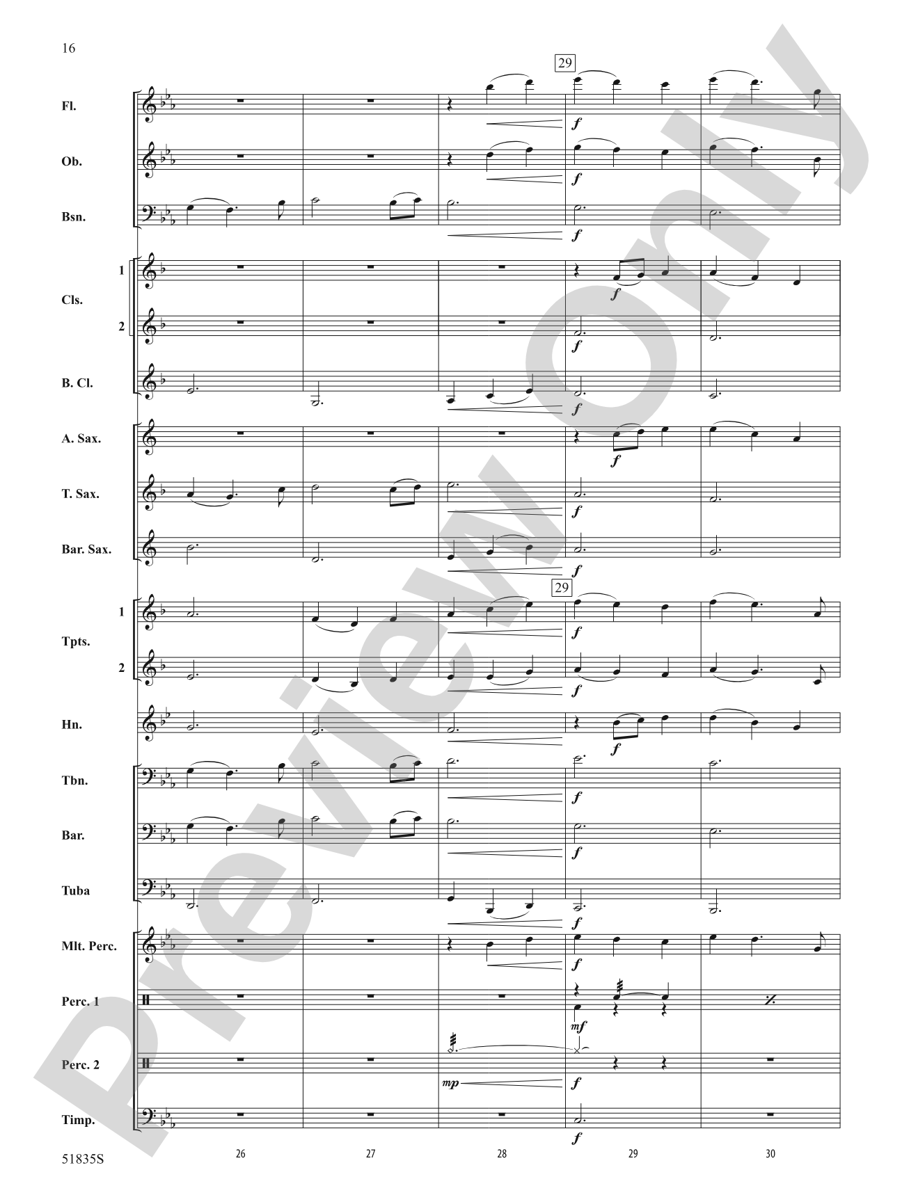 Perspectives: Concert Band Conductor Score & Parts