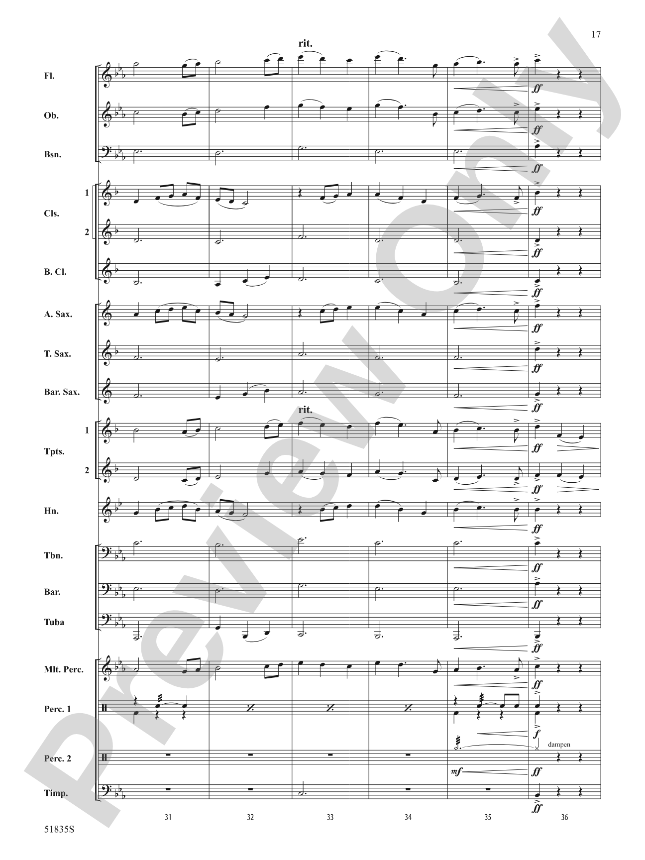 Perspectives: Concert Band Conductor Score & Parts