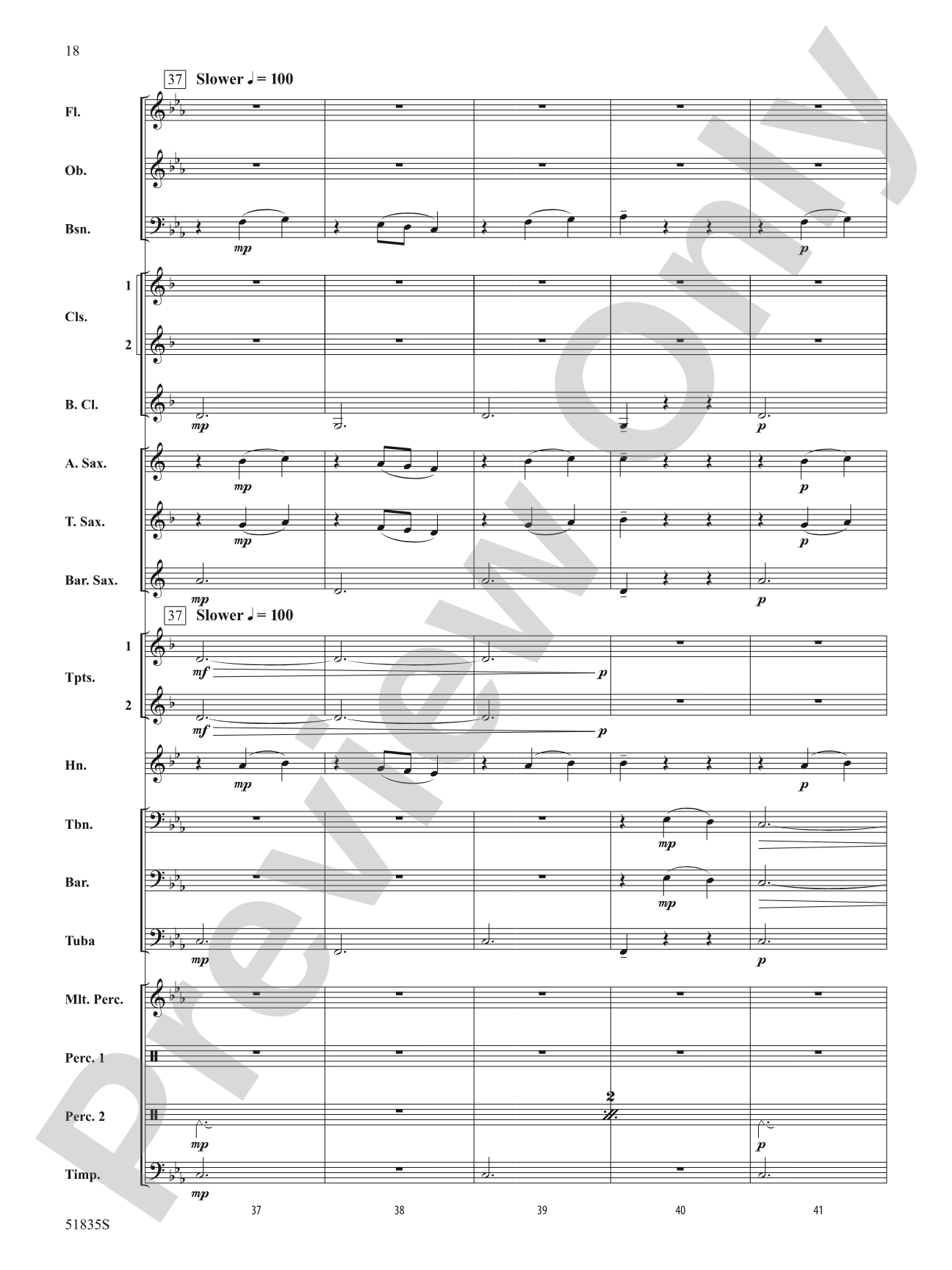Perspectives: Concert Band Conductor Score & Parts