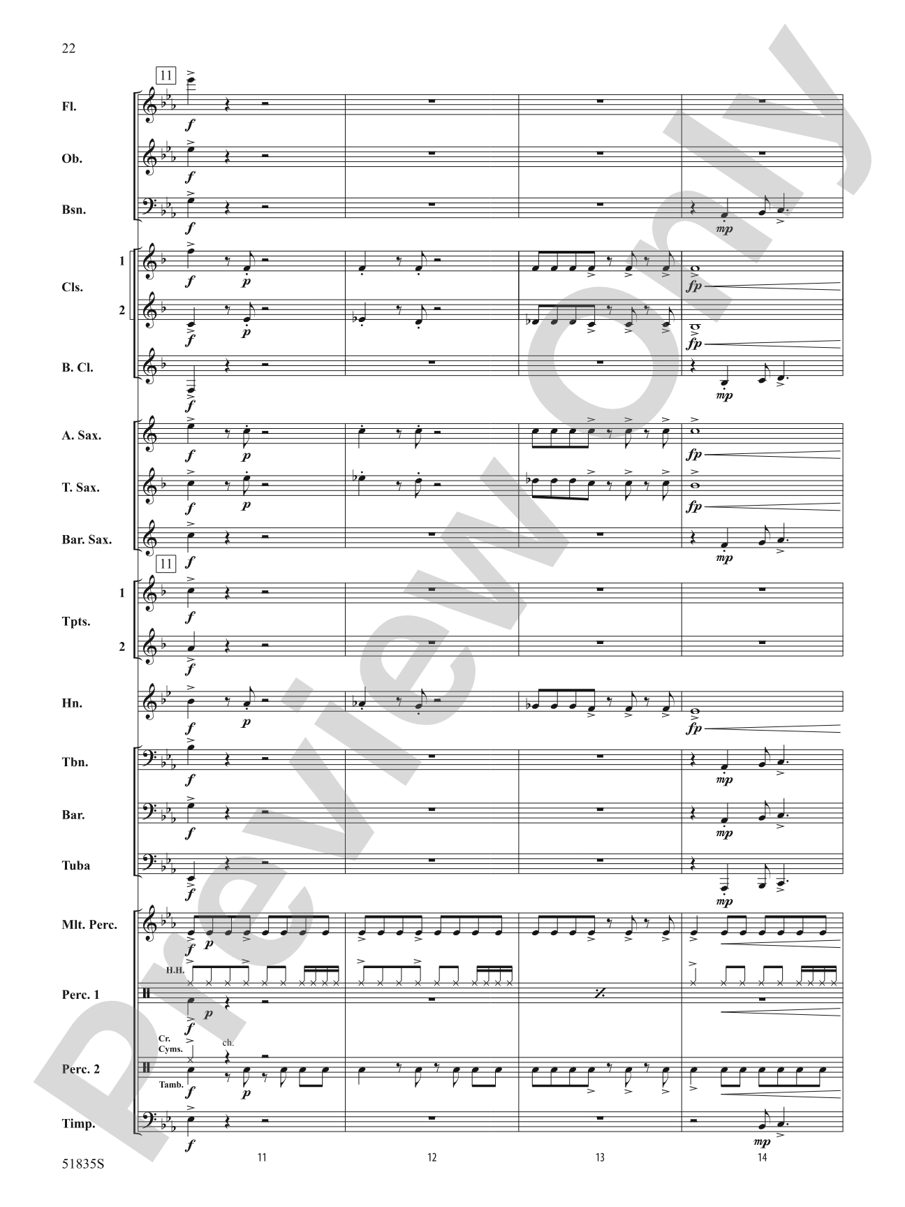 Perspectives: Concert Band Conductor Score & Parts