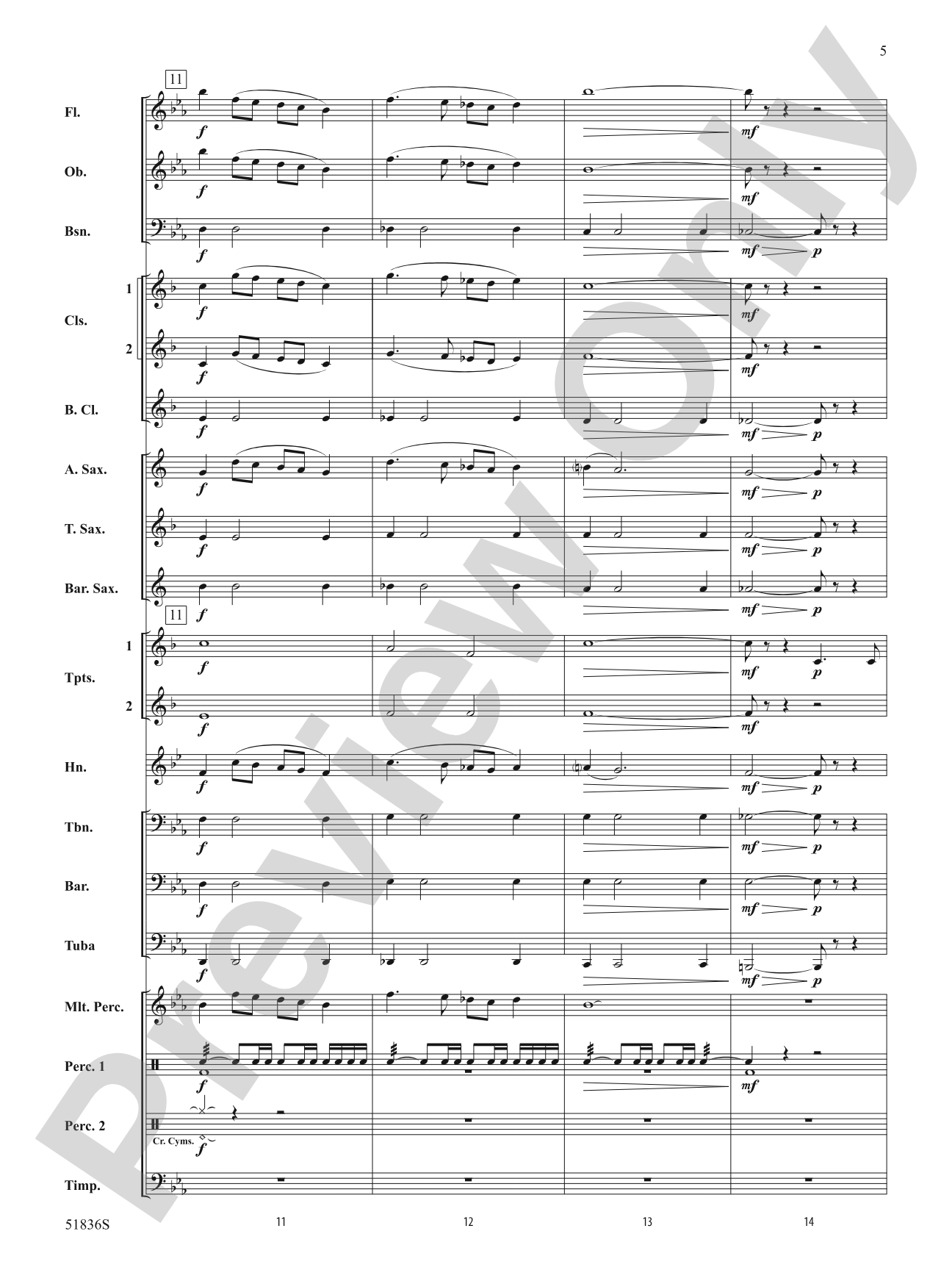 An American Celebration: Concert Band Conductor Score & Parts