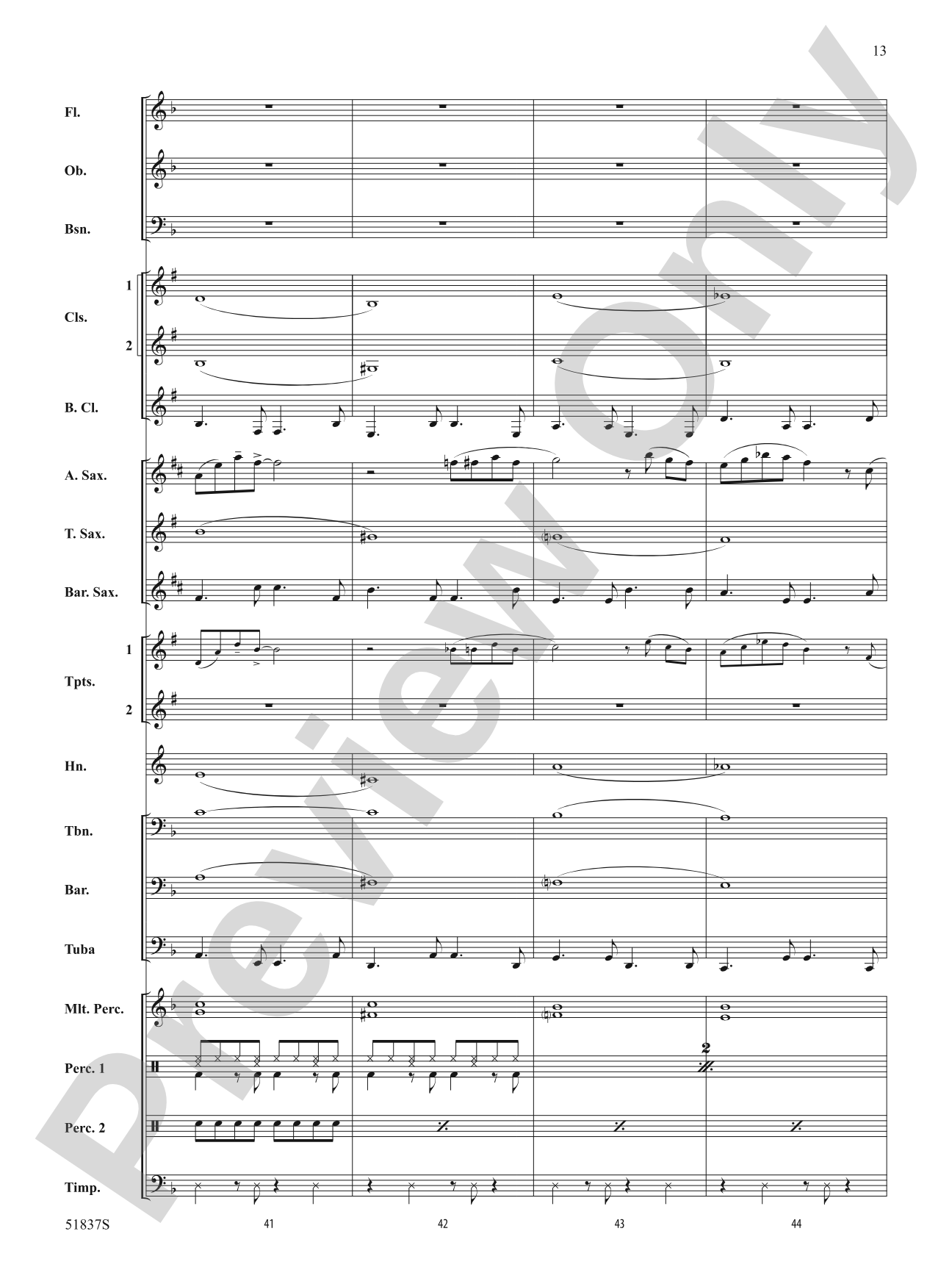 Christmas in Río: Concert Band Conductor Score & Parts