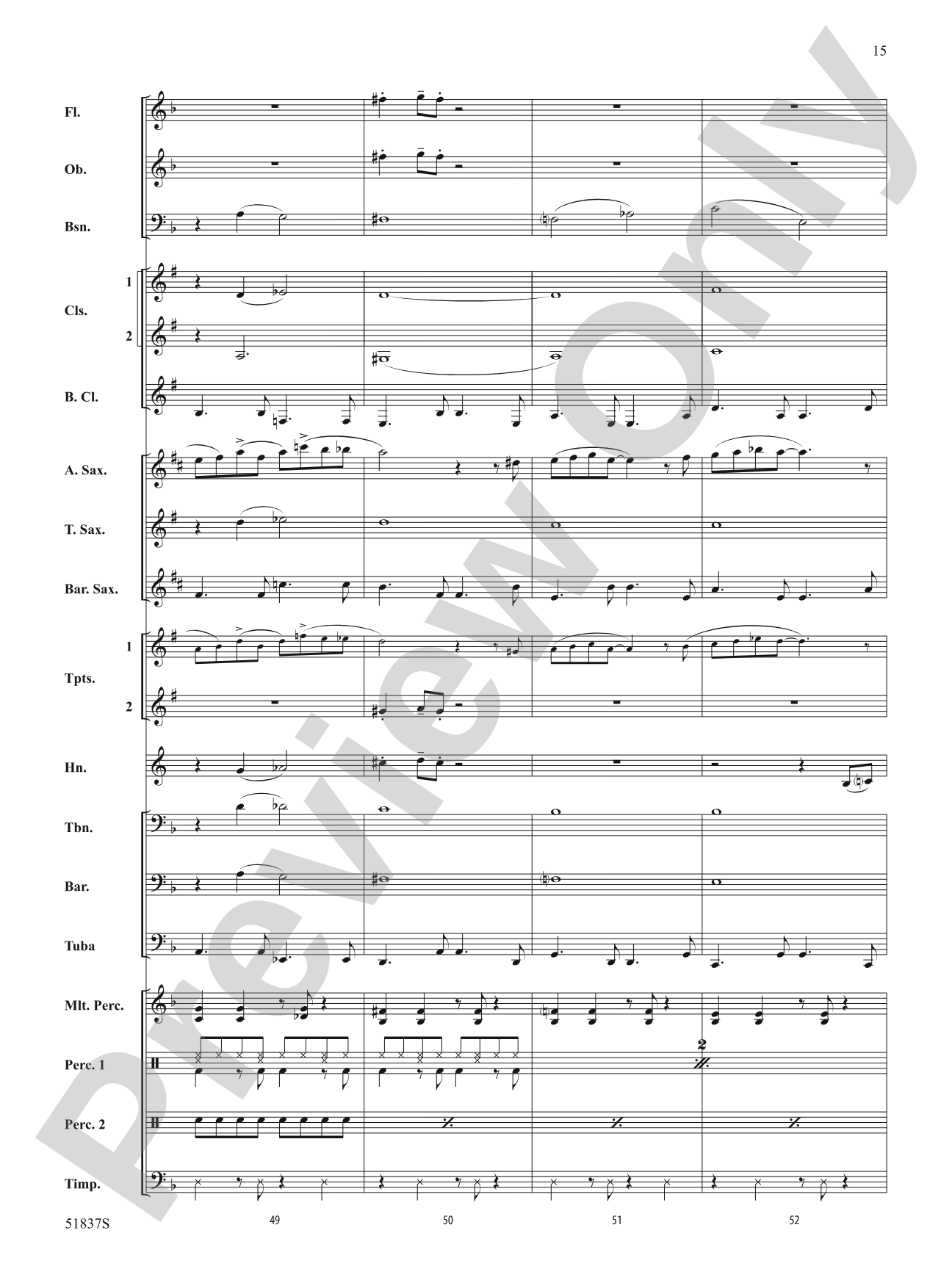 Christmas in Río: Concert Band Conductor Score & Parts