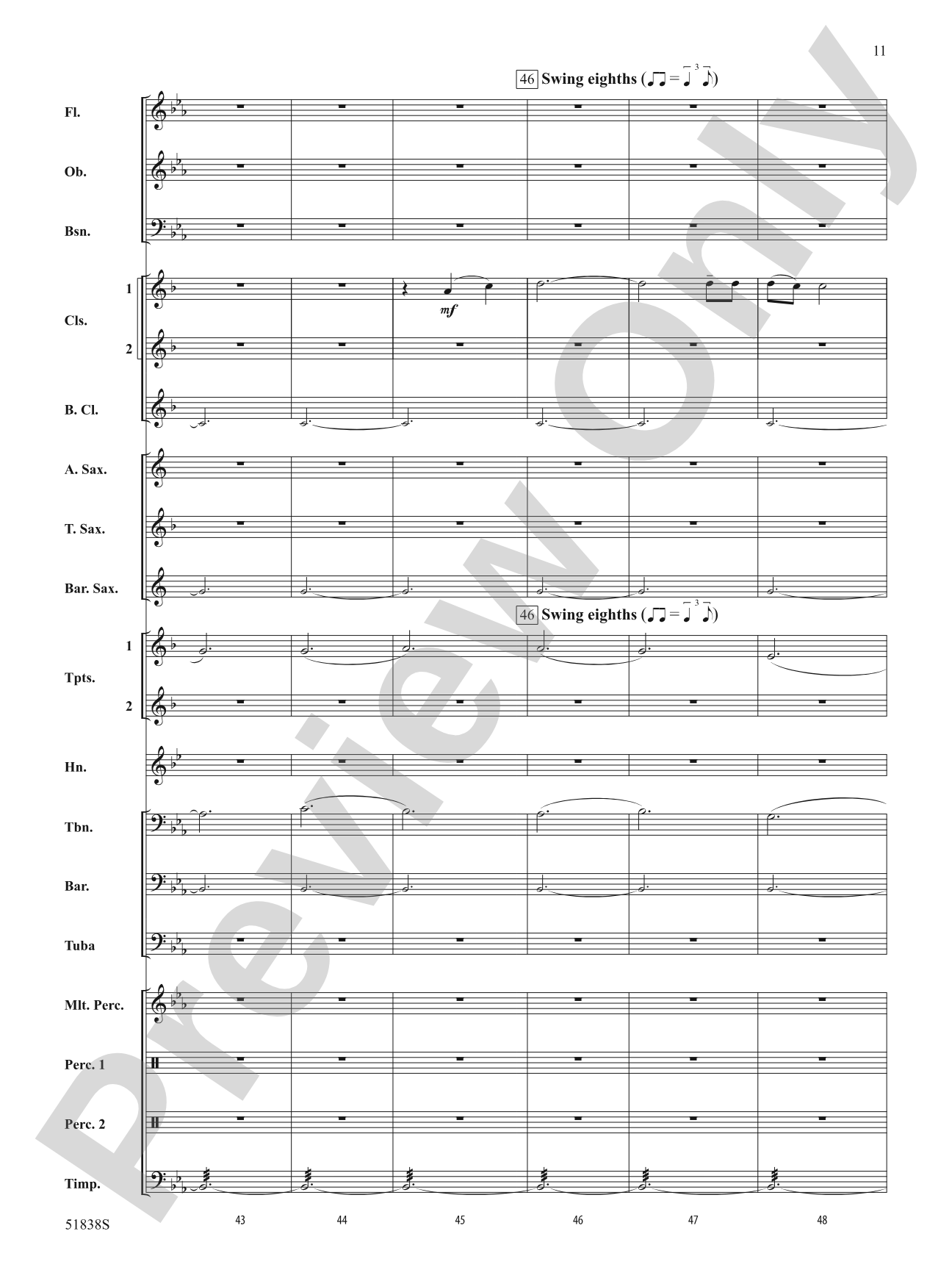 The Cajun Navy: Concert Band Conductor Score & Parts