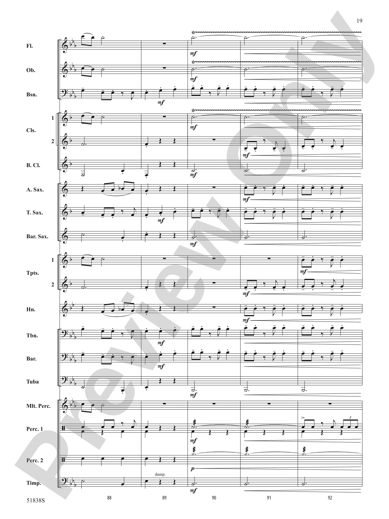 The Cajun Navy: Concert Band Conductor Score & Parts