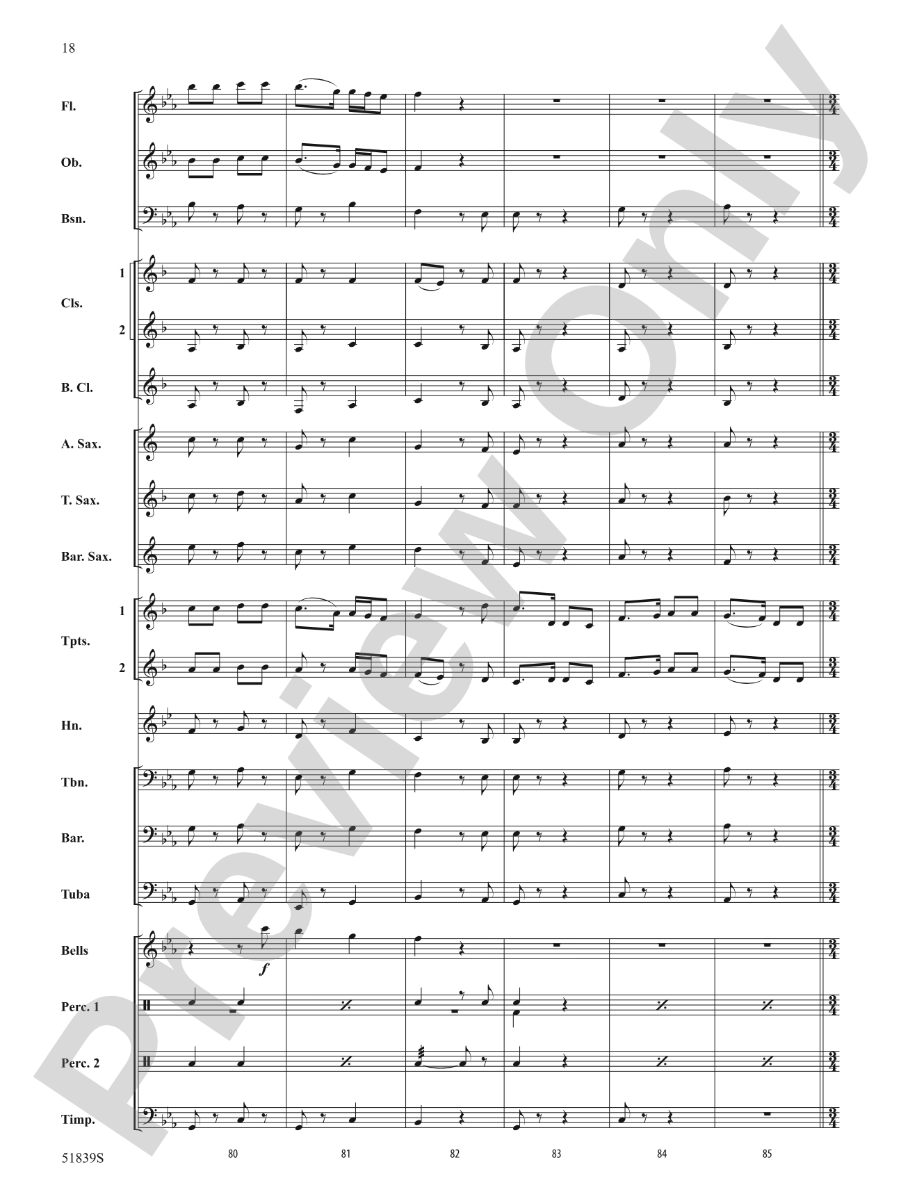 A Somerset Rhapsody: Concert Band Conductor Score & Parts
