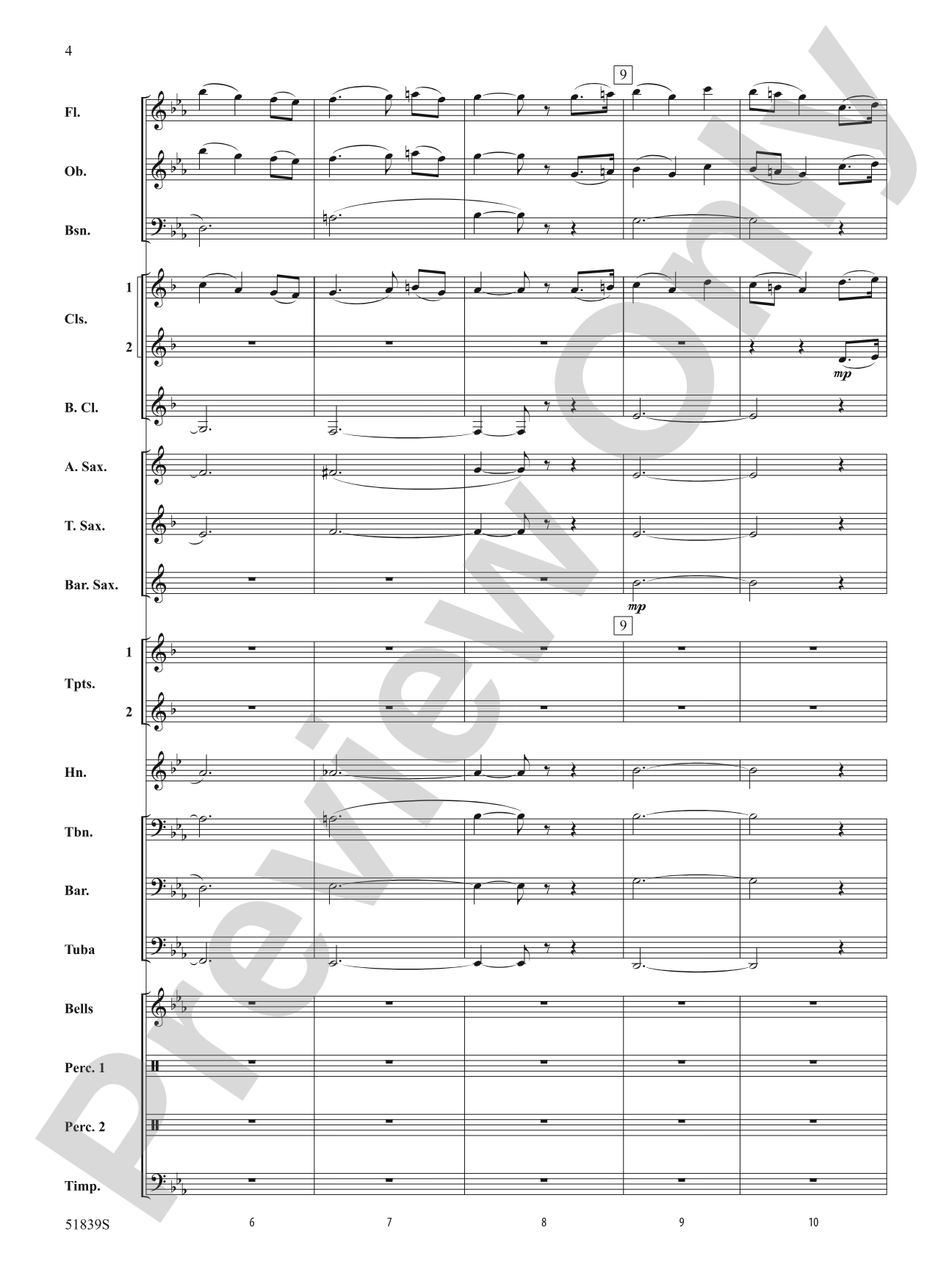 A Somerset Rhapsody: Concert Band Conductor Score & Parts
