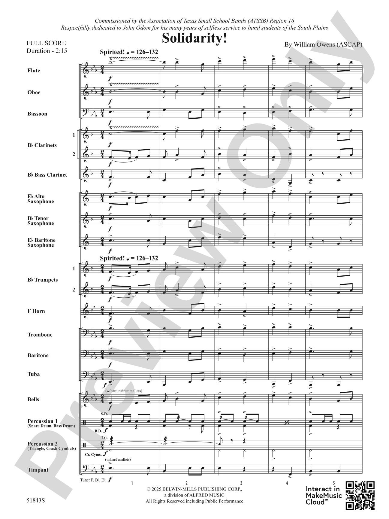 Solidarity!: Concert Band Conductor Score & Parts