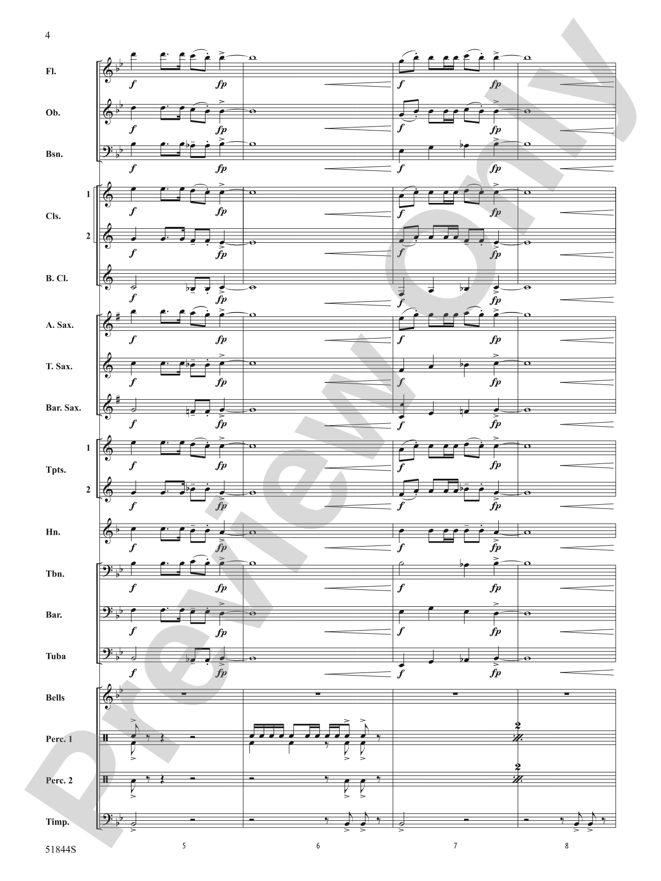 Mountain Celebration: Concert Band Conductor Score & Parts