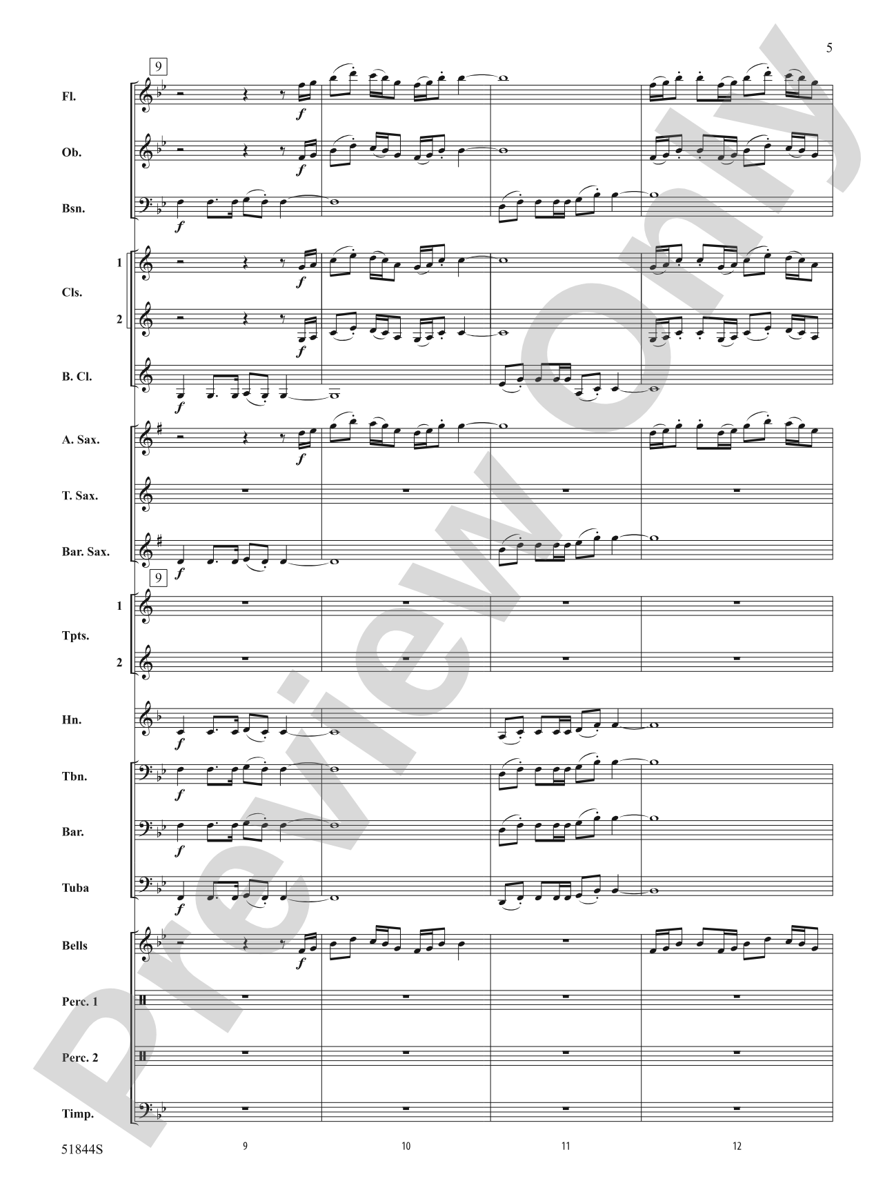 Mountain Celebration: Concert Band Conductor Score & Parts