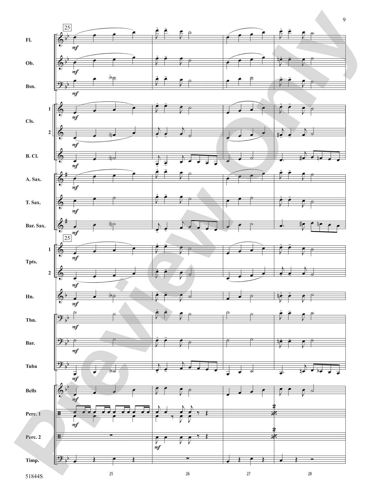 Mountain Celebration: Concert Band Conductor Score & Parts