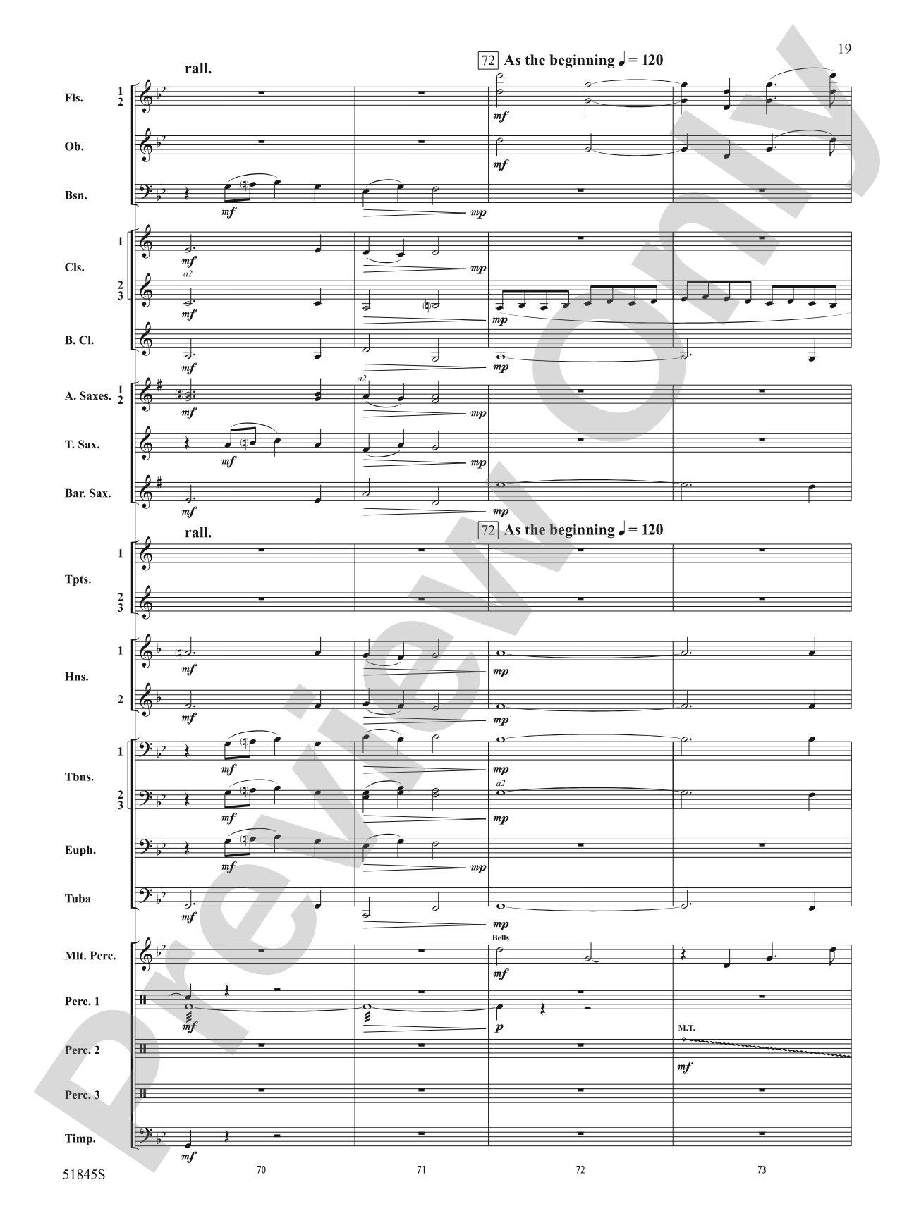 Tirelessly Through the Night...: Concert Band Conductor Score & Parts