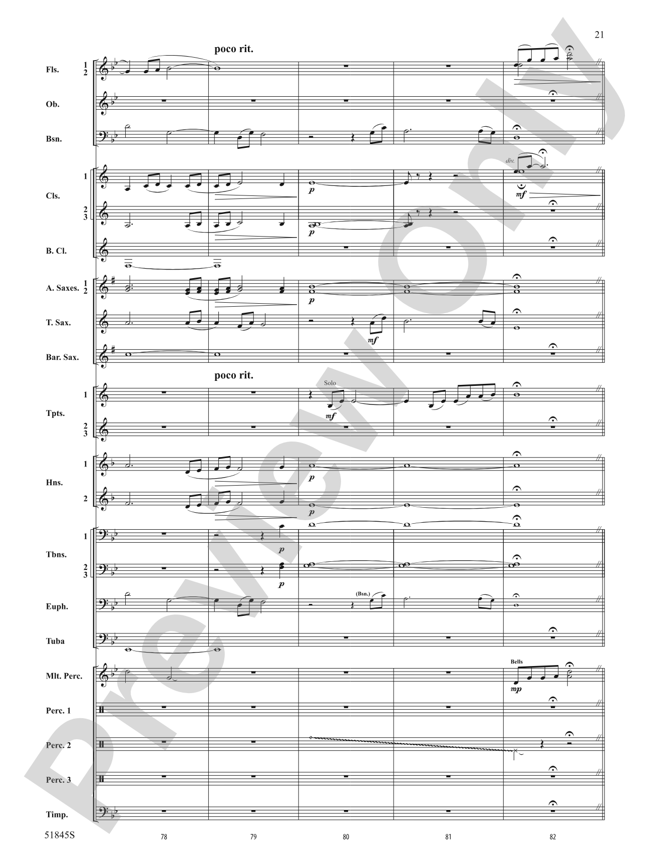 Tirelessly Through the Night...: Concert Band Conductor Score & Parts