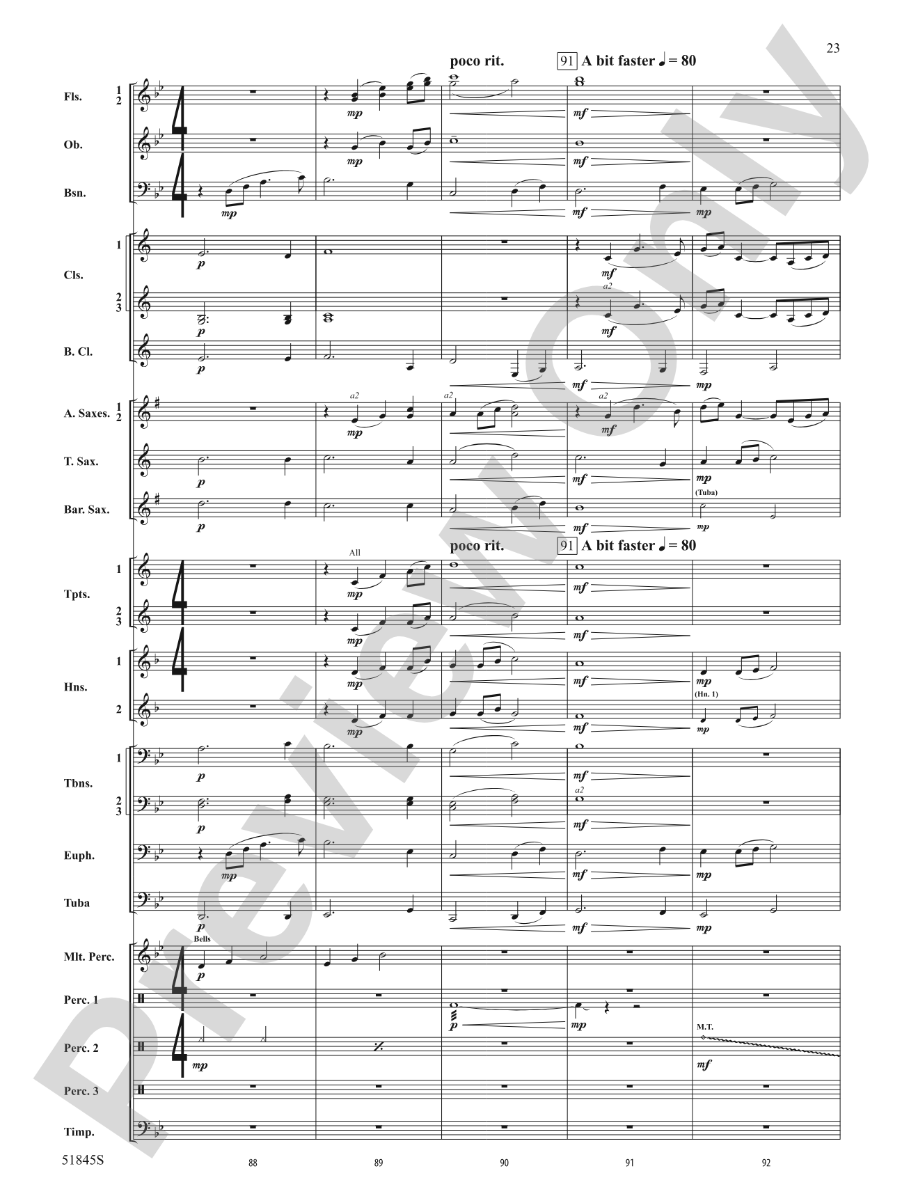 Tirelessly Through the Night...: Concert Band Conductor Score & Parts