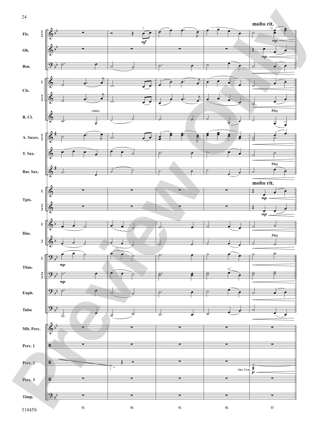 Tirelessly Through the Night...: Concert Band Conductor Score & Parts