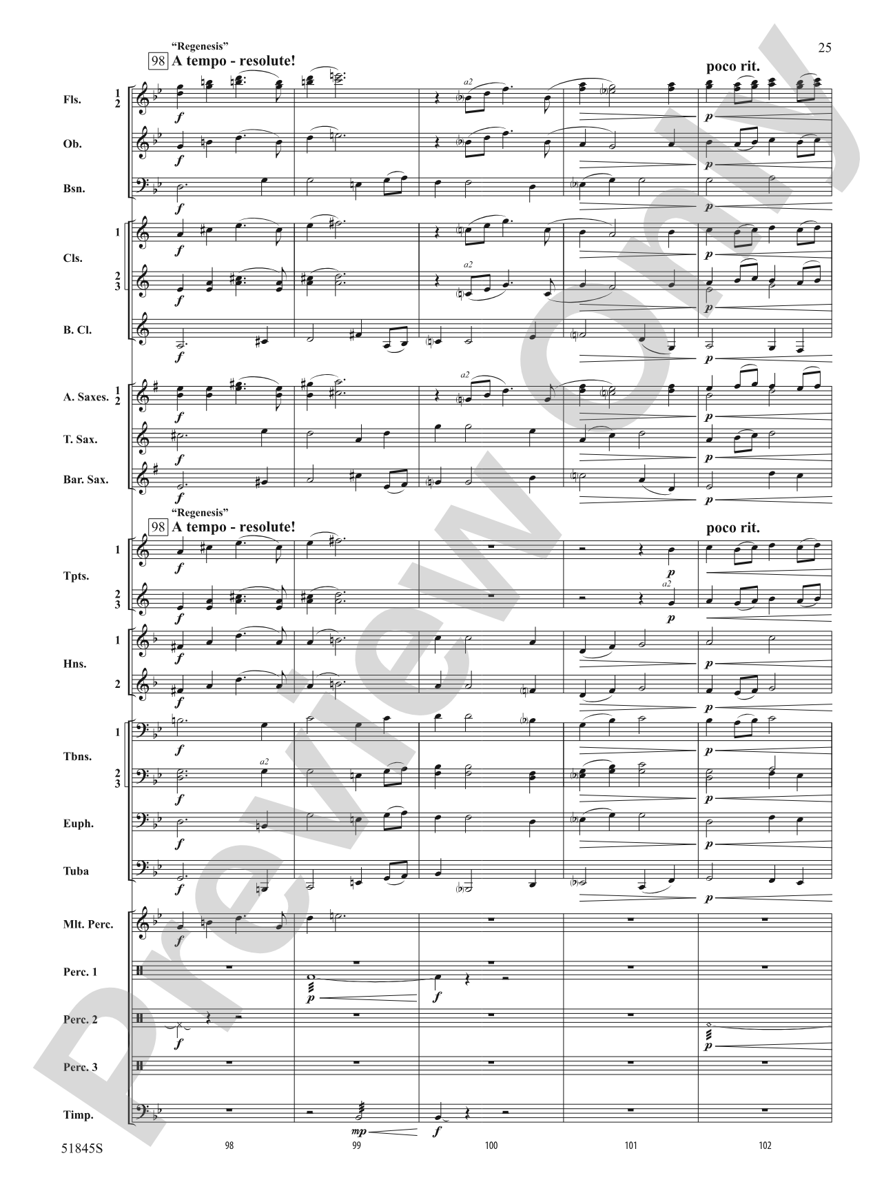 Tirelessly Through the Night...: Concert Band Conductor Score & Parts