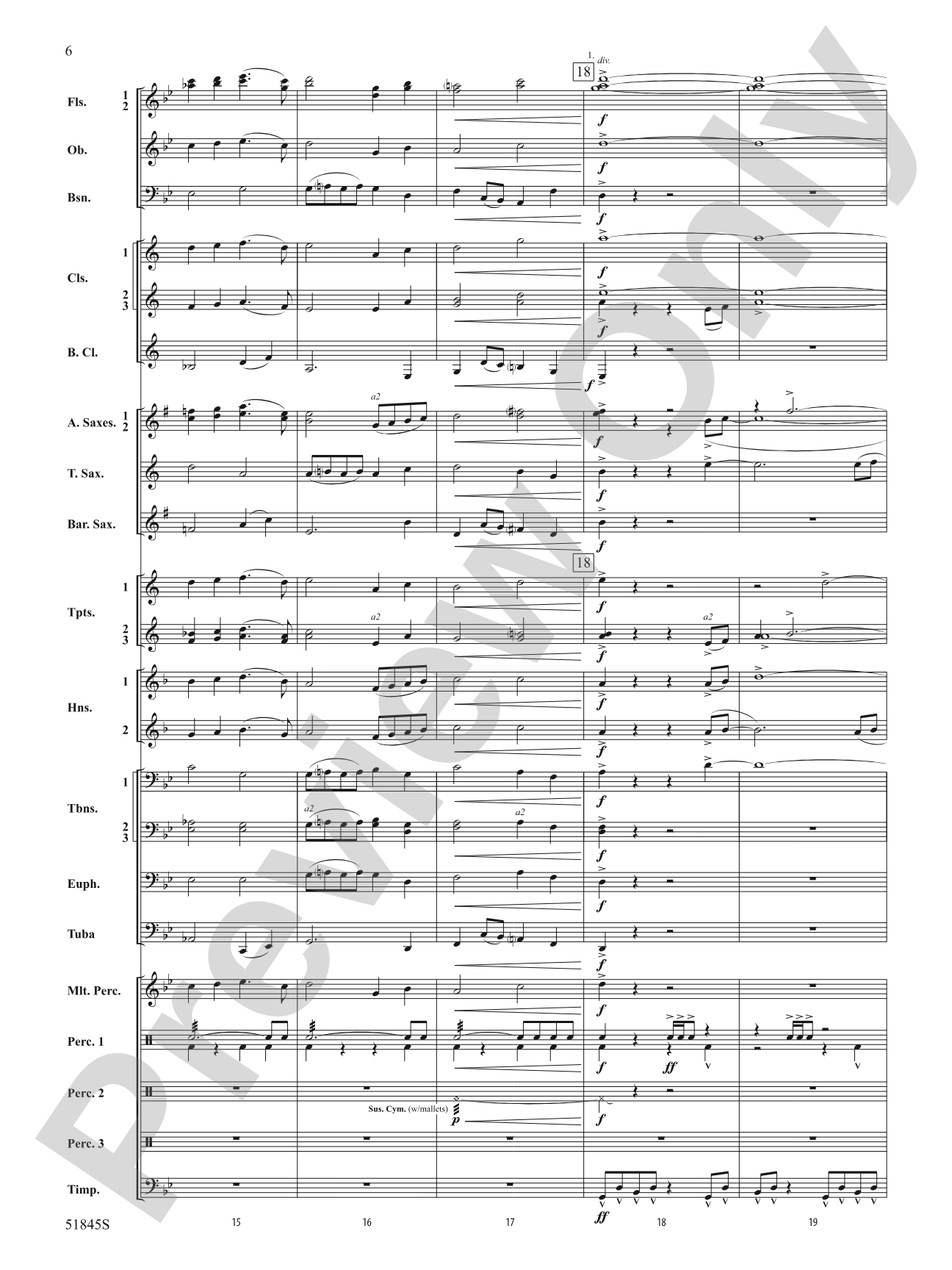 Tirelessly Through the Night...: Concert Band Conductor Score & Parts