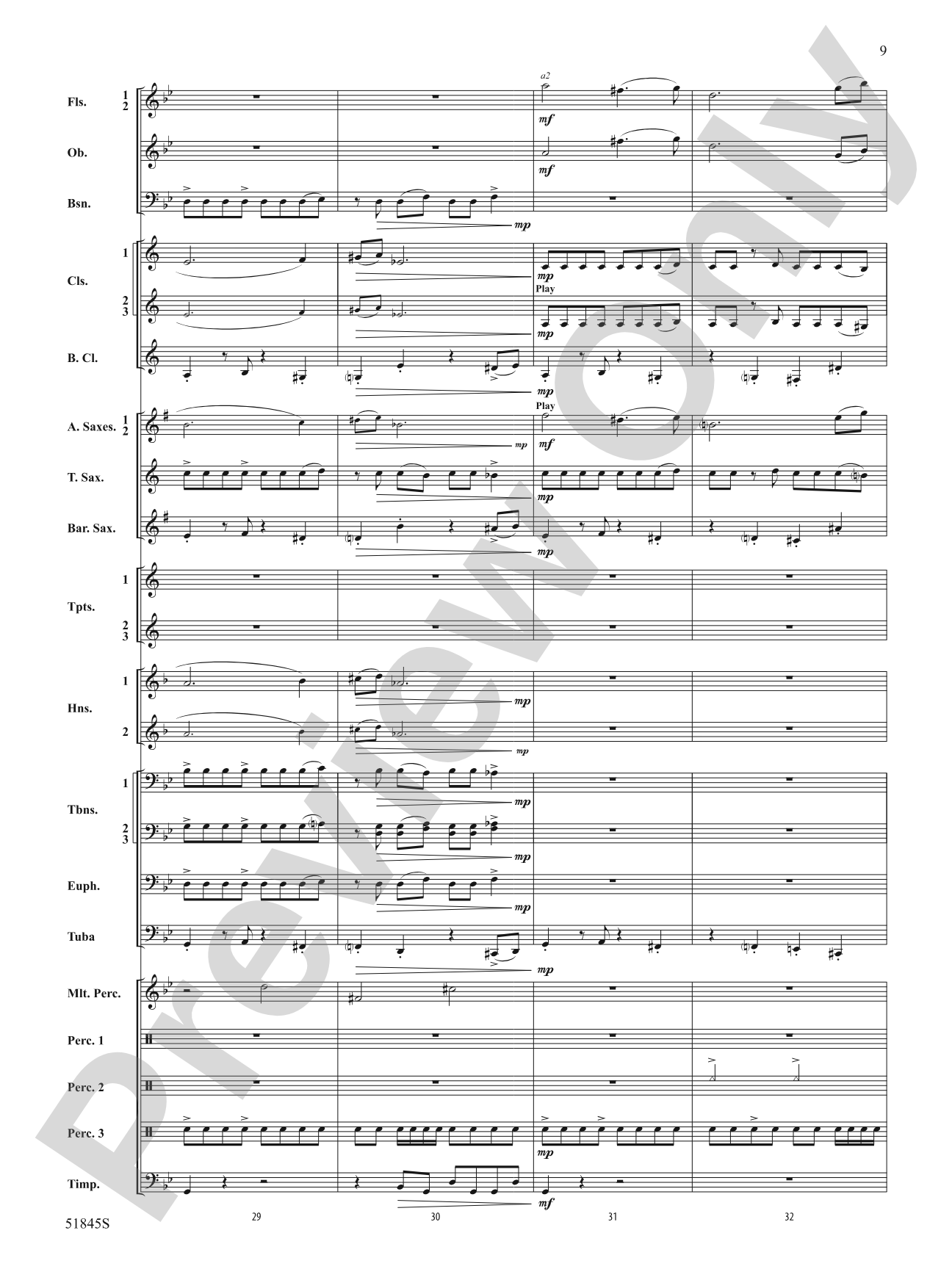 Tirelessly Through the Night...: Concert Band Conductor Score & Parts