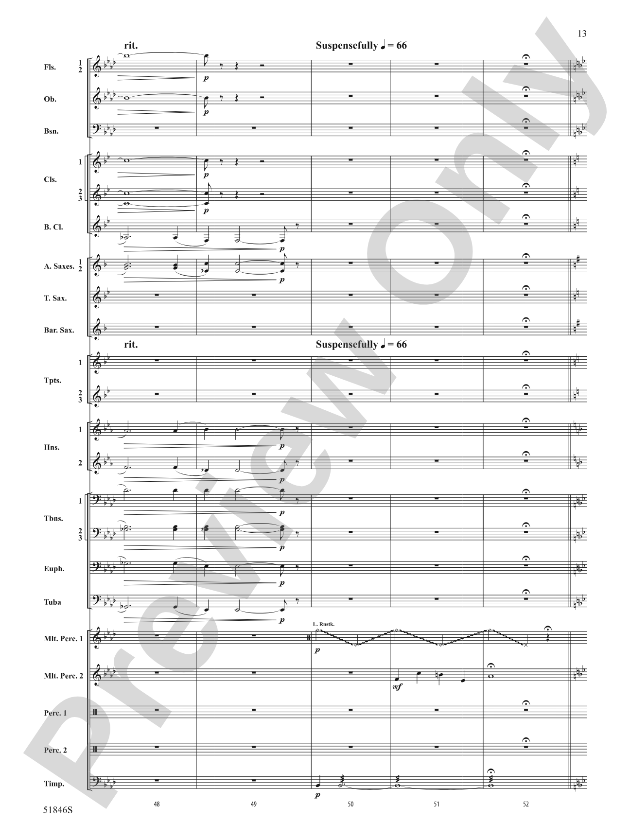 The Second Shaman: Concert Band Conductor Score & Parts