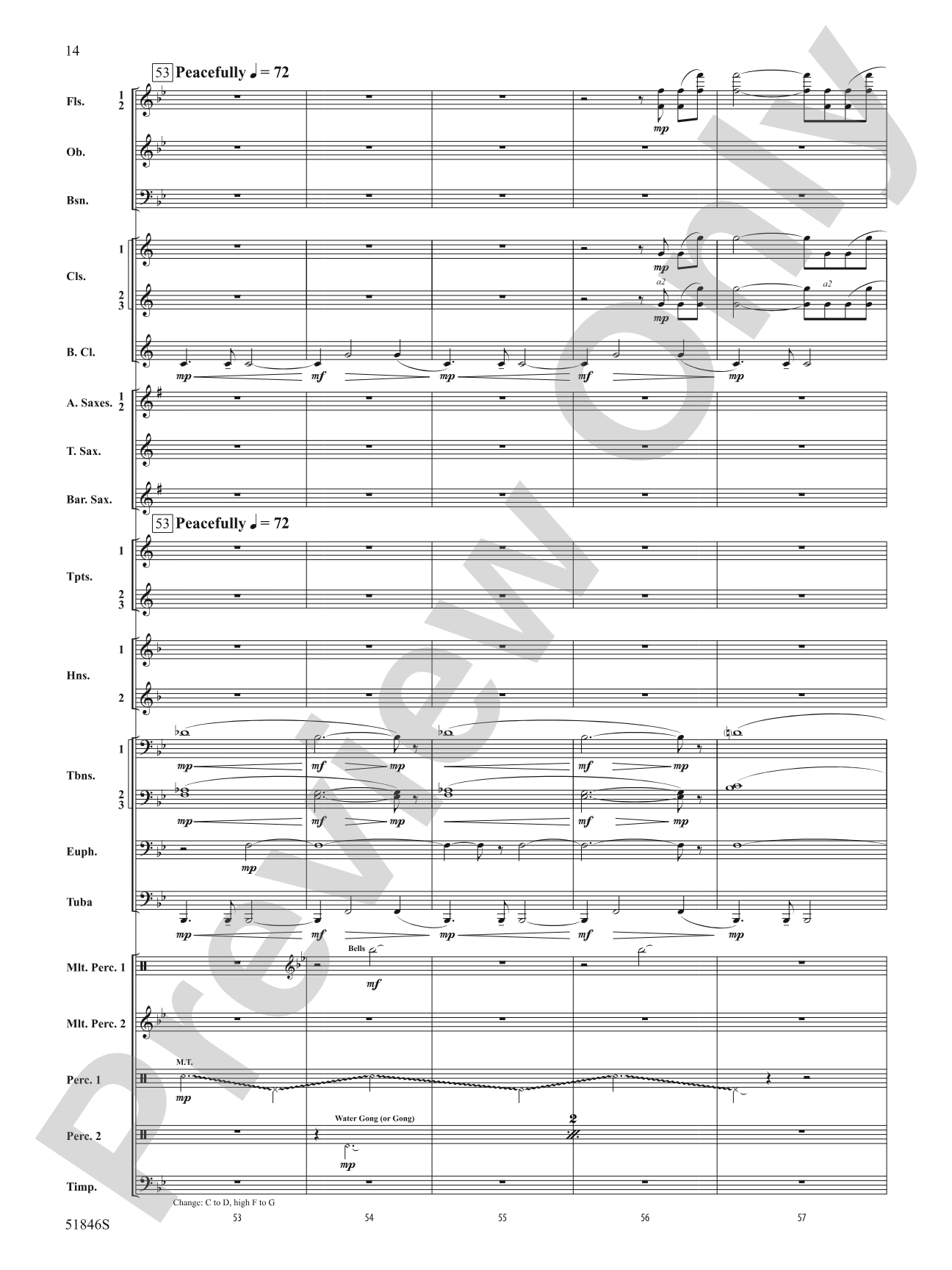The Second Shaman: Concert Band Conductor Score & Parts