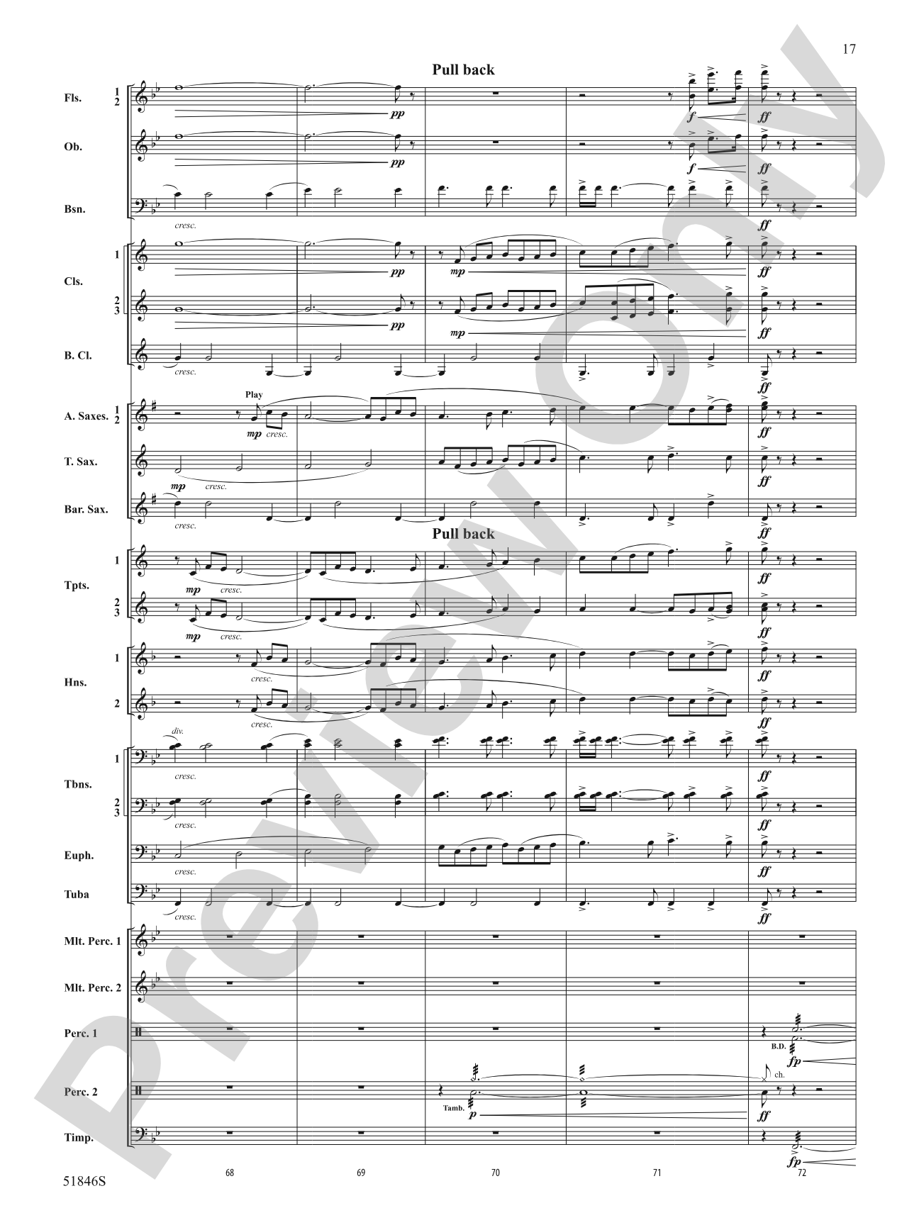 The Second Shaman: Concert Band Conductor Score & Parts