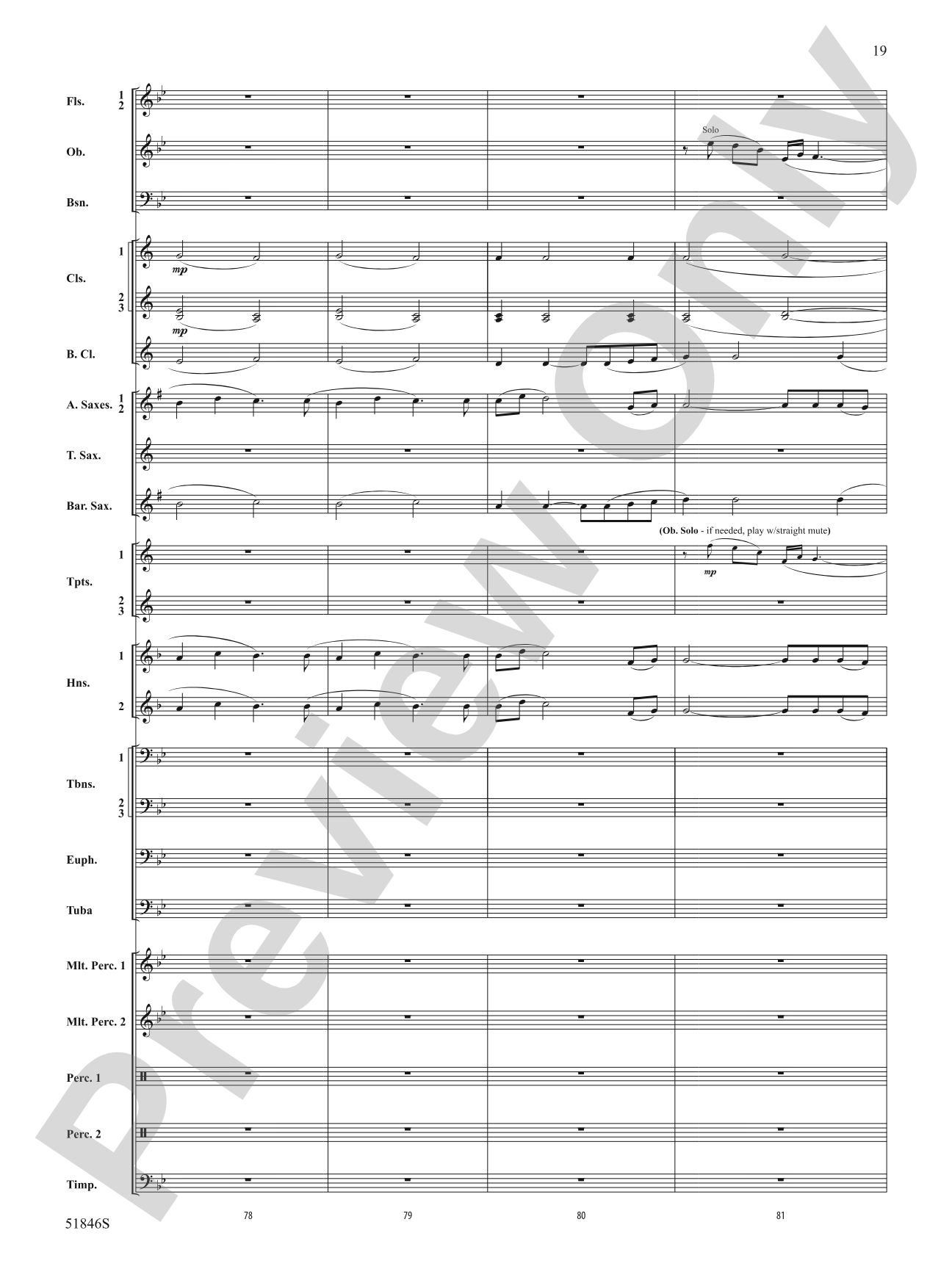 The Second Shaman: Concert Band Conductor Score & Parts