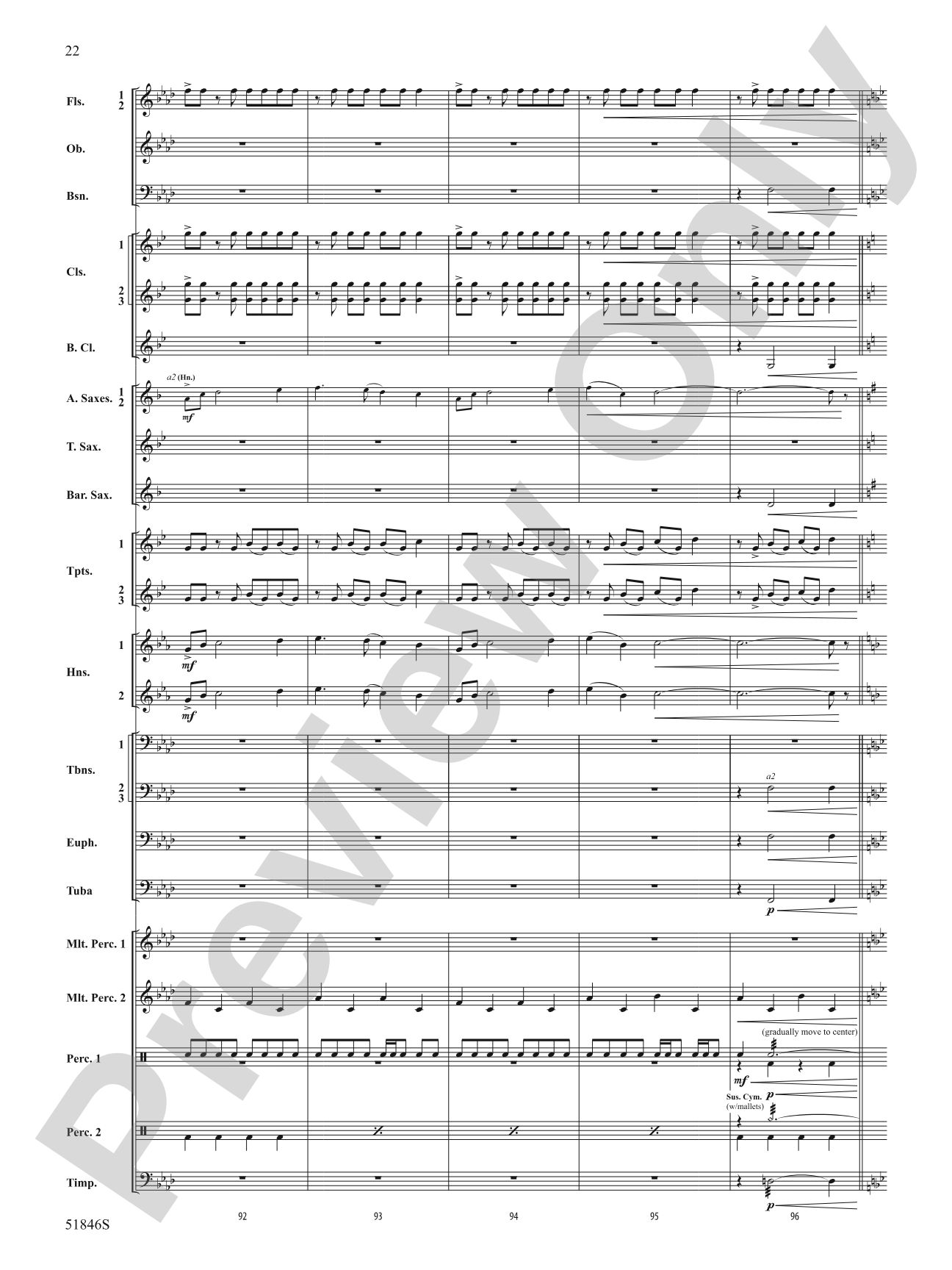 The Second Shaman: Concert Band Conductor Score & Parts