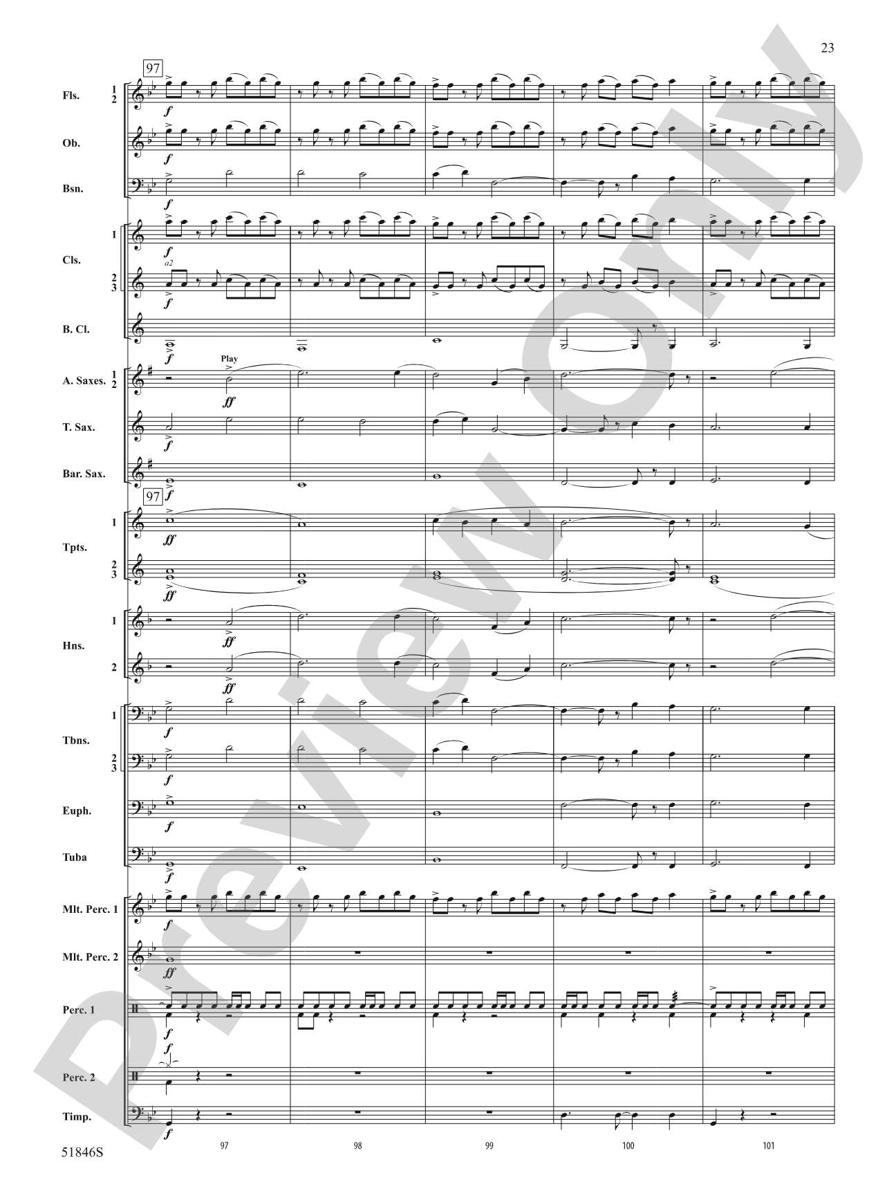 The Second Shaman: Concert Band Conductor Score & Parts