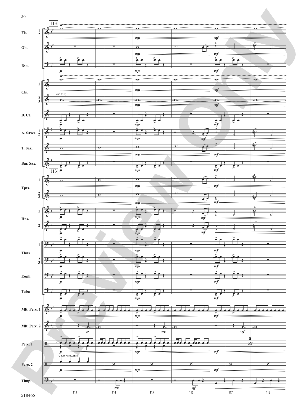 The Second Shaman: Concert Band Conductor Score & Parts