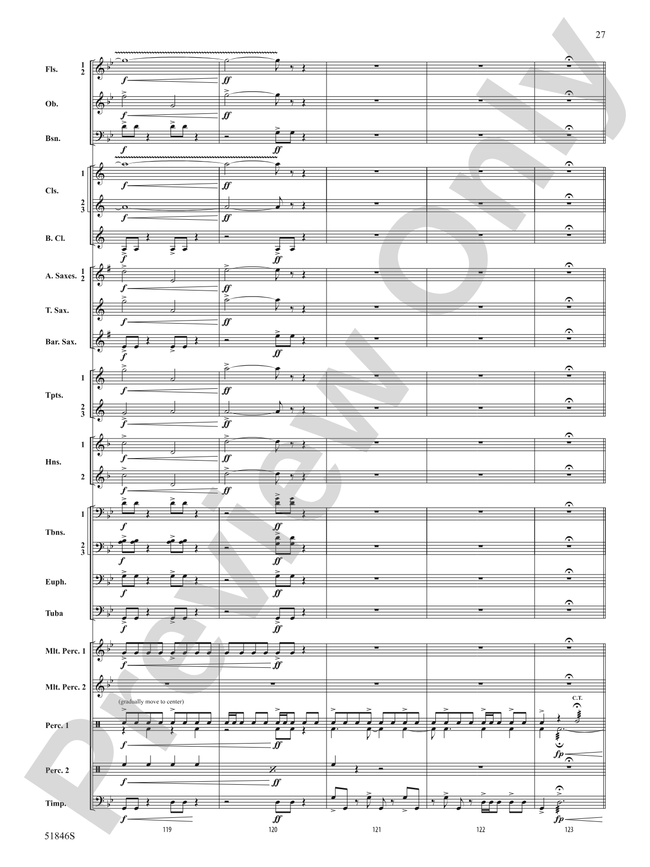 The Second Shaman: Concert Band Conductor Score & Parts