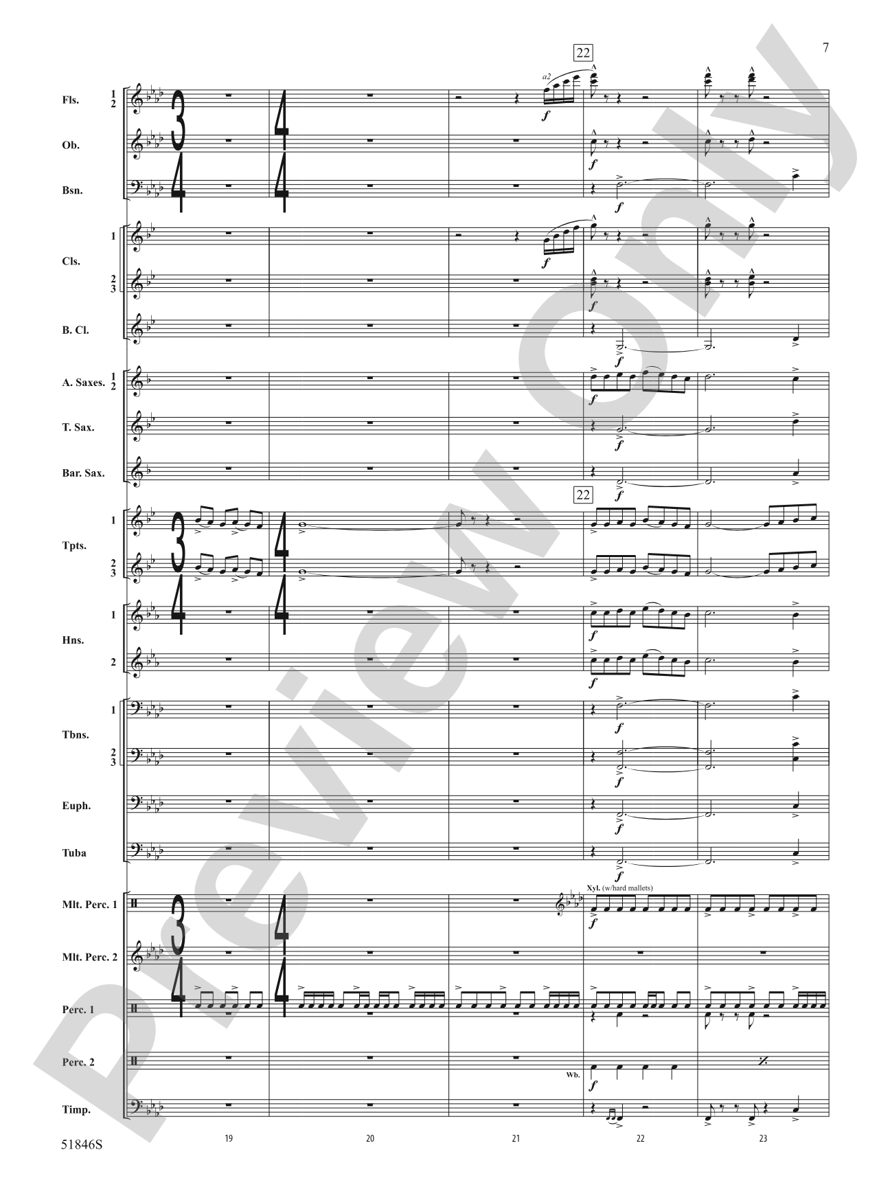 The Second Shaman: Concert Band Conductor Score & Parts