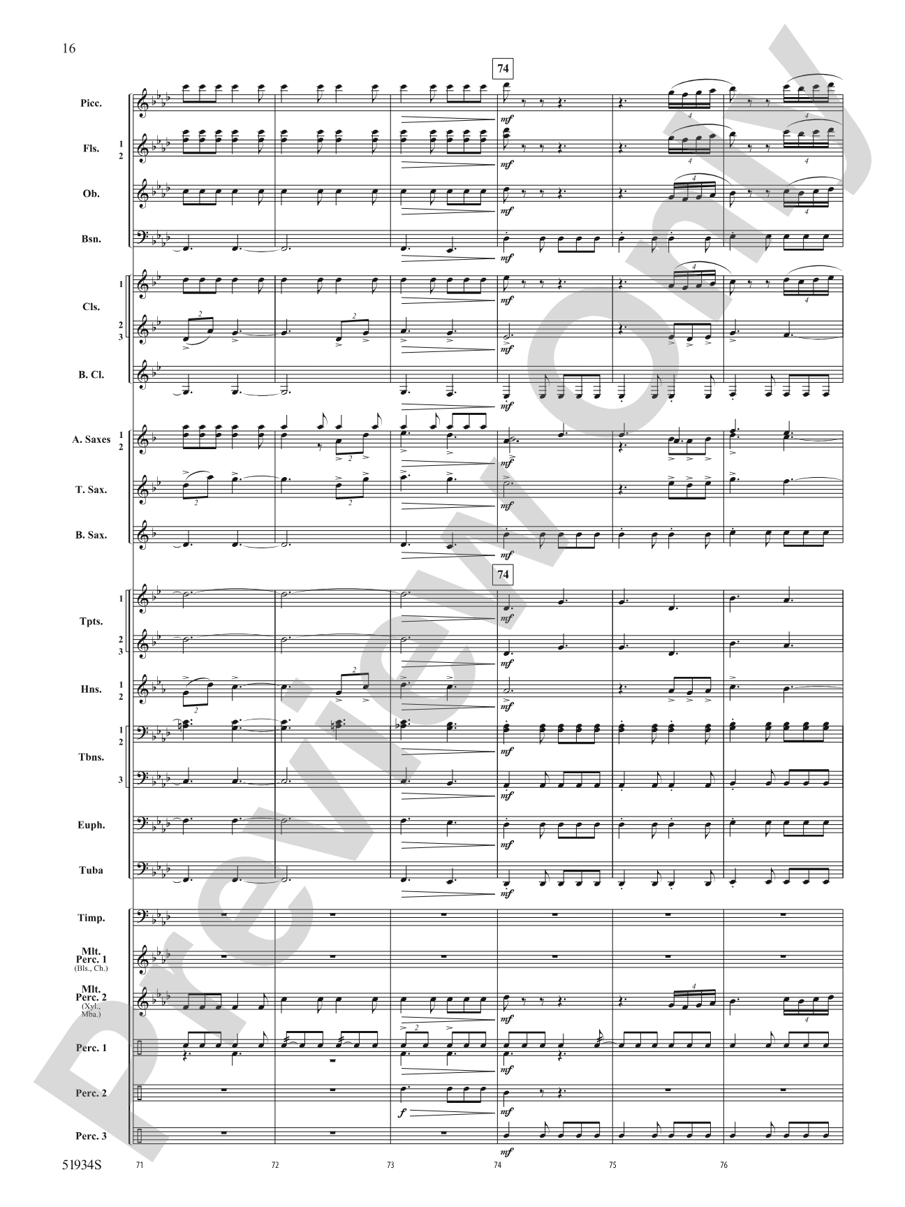 Pirates Revenge: Concert Band Conductor Score & Parts